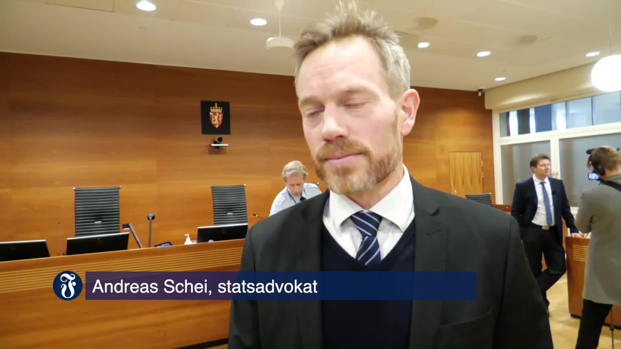 Baneheia statsadvokat Schei
