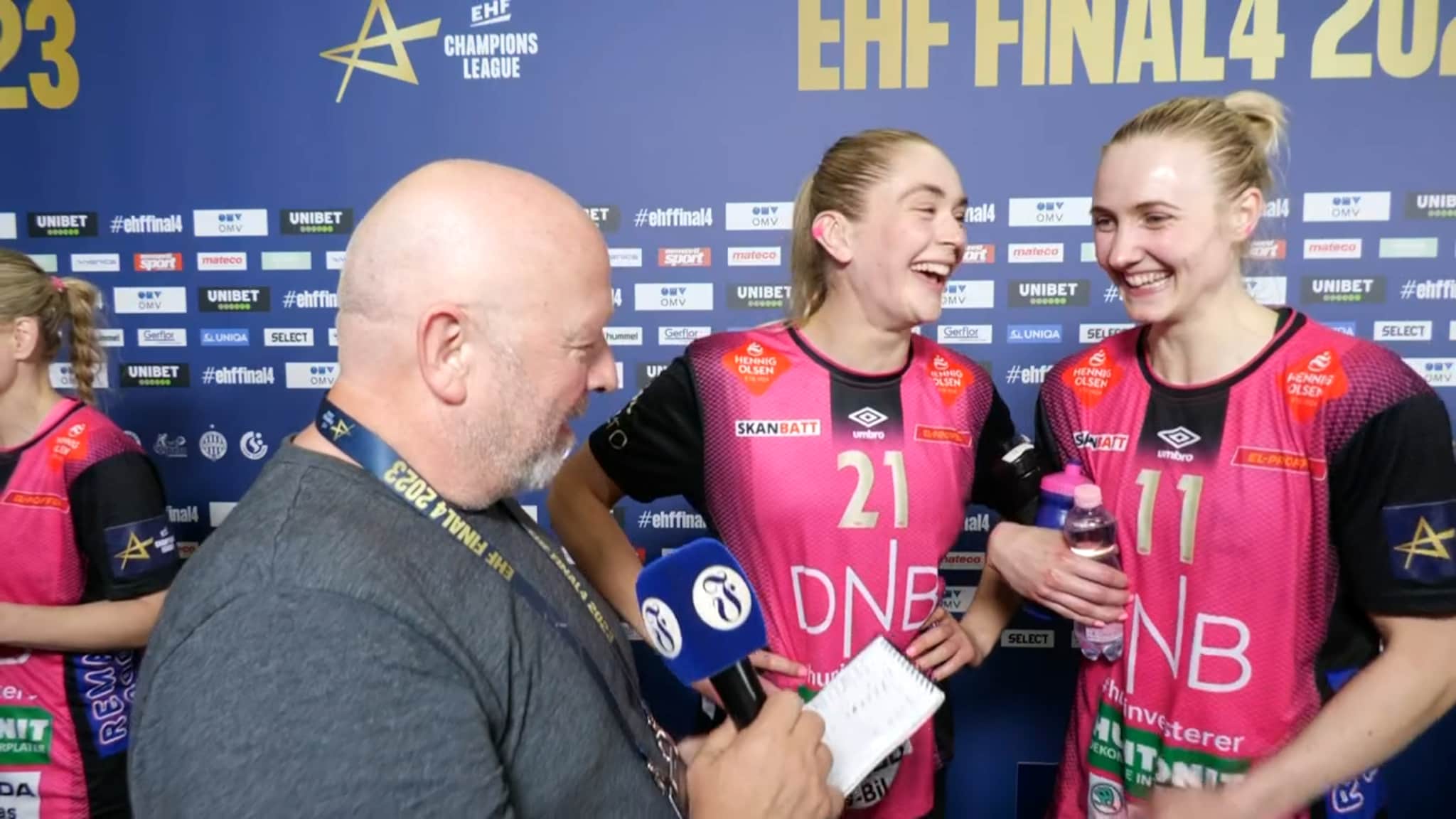 Etter kampen: Györ-Vipers