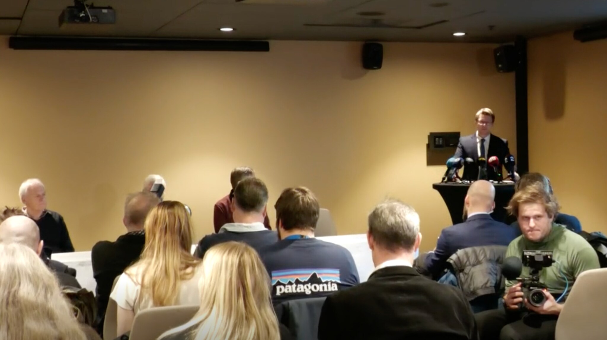 Pressekonferanse etter domsavsigelsen
