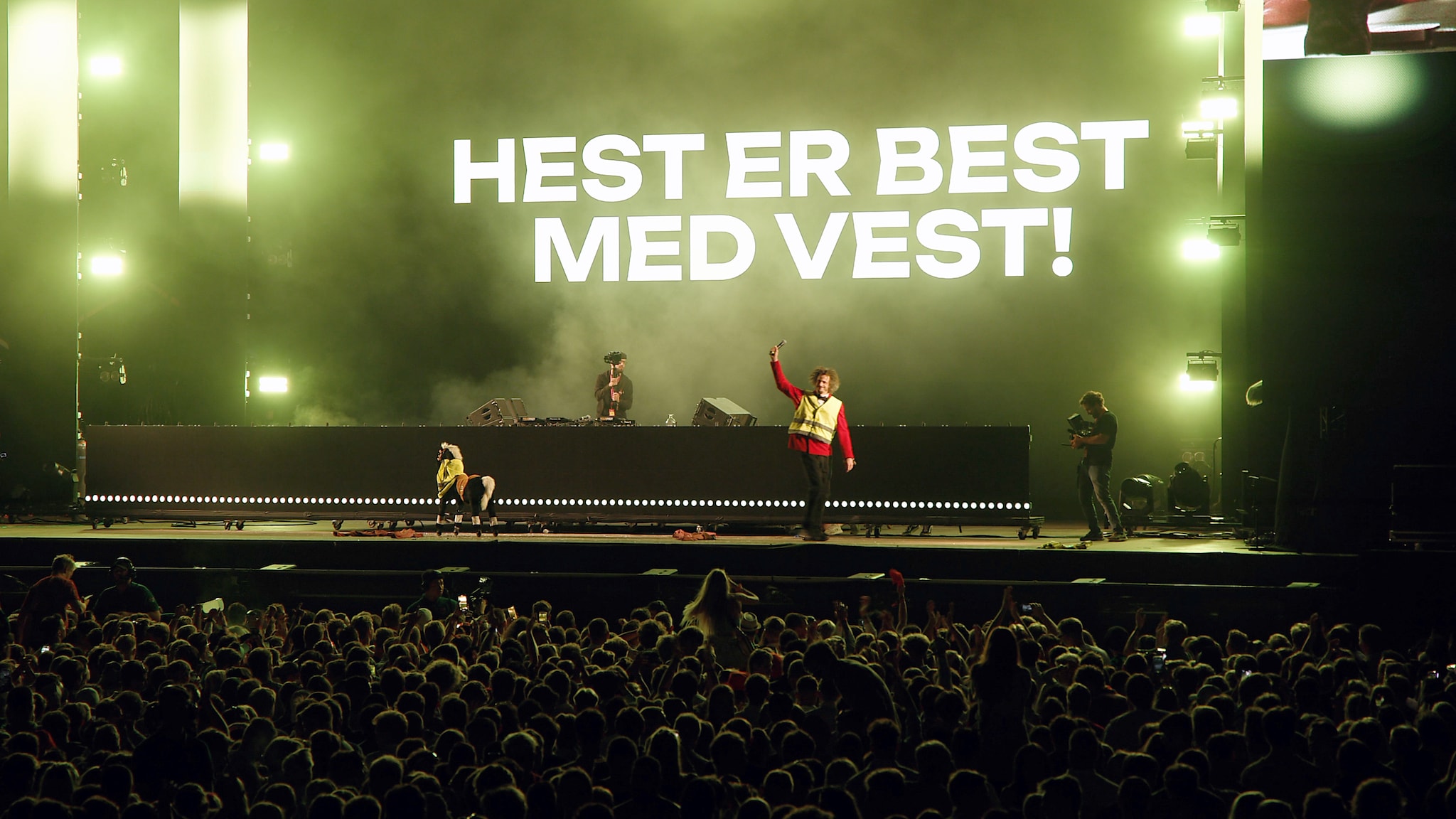 Viggo Venn dukket opp som overraskelse på Palmesus