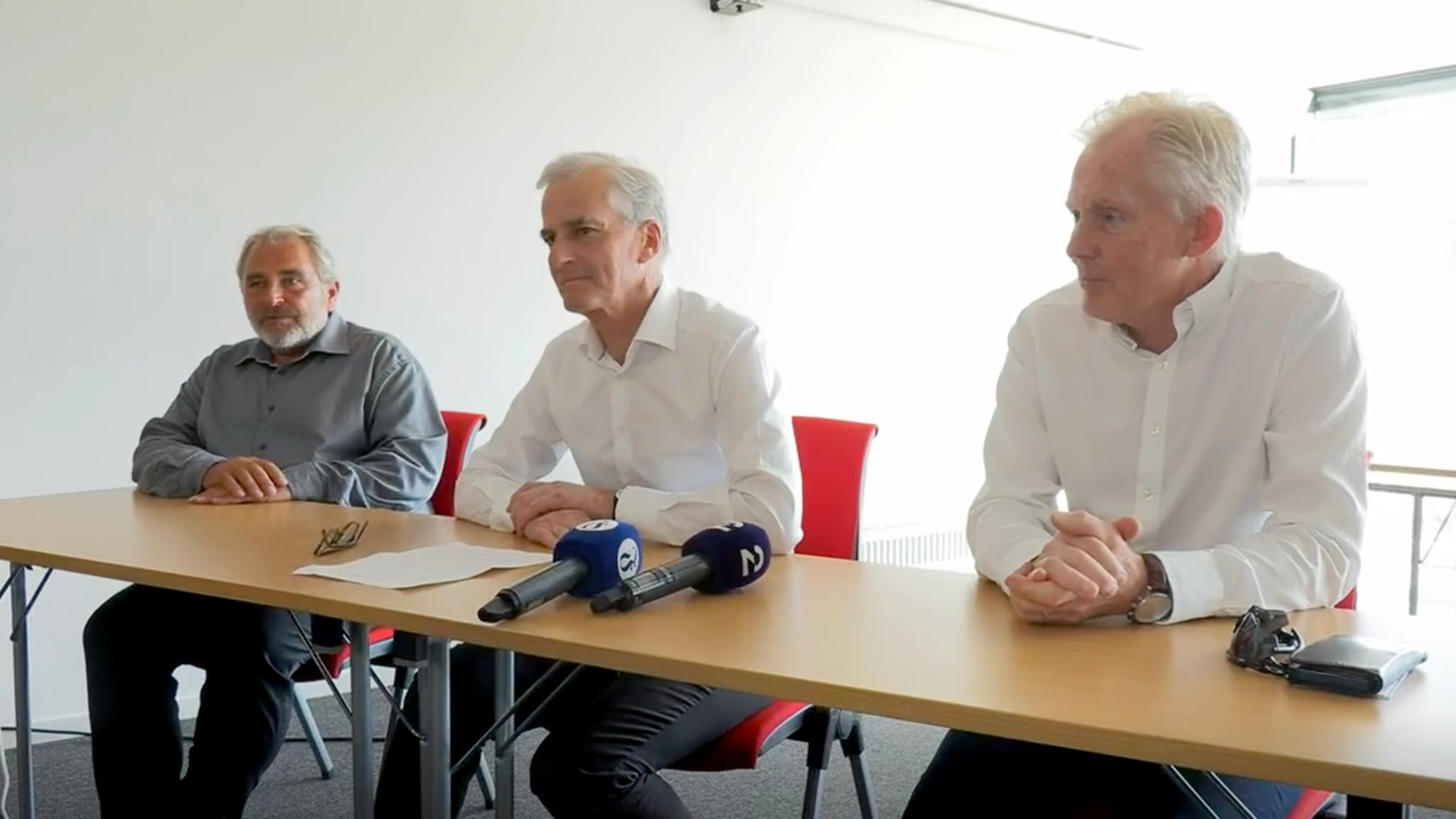 Etter møte mellom Jonas Gahr Støre og Jan Oddvar Skisland