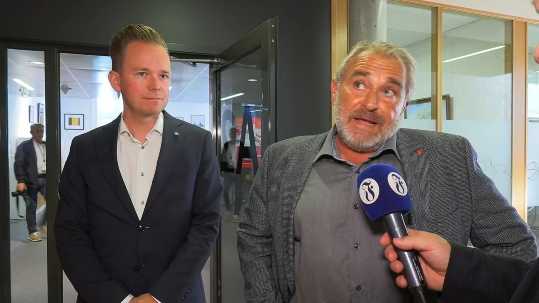 Helge Stapnes og Kjell Eirik Haavold