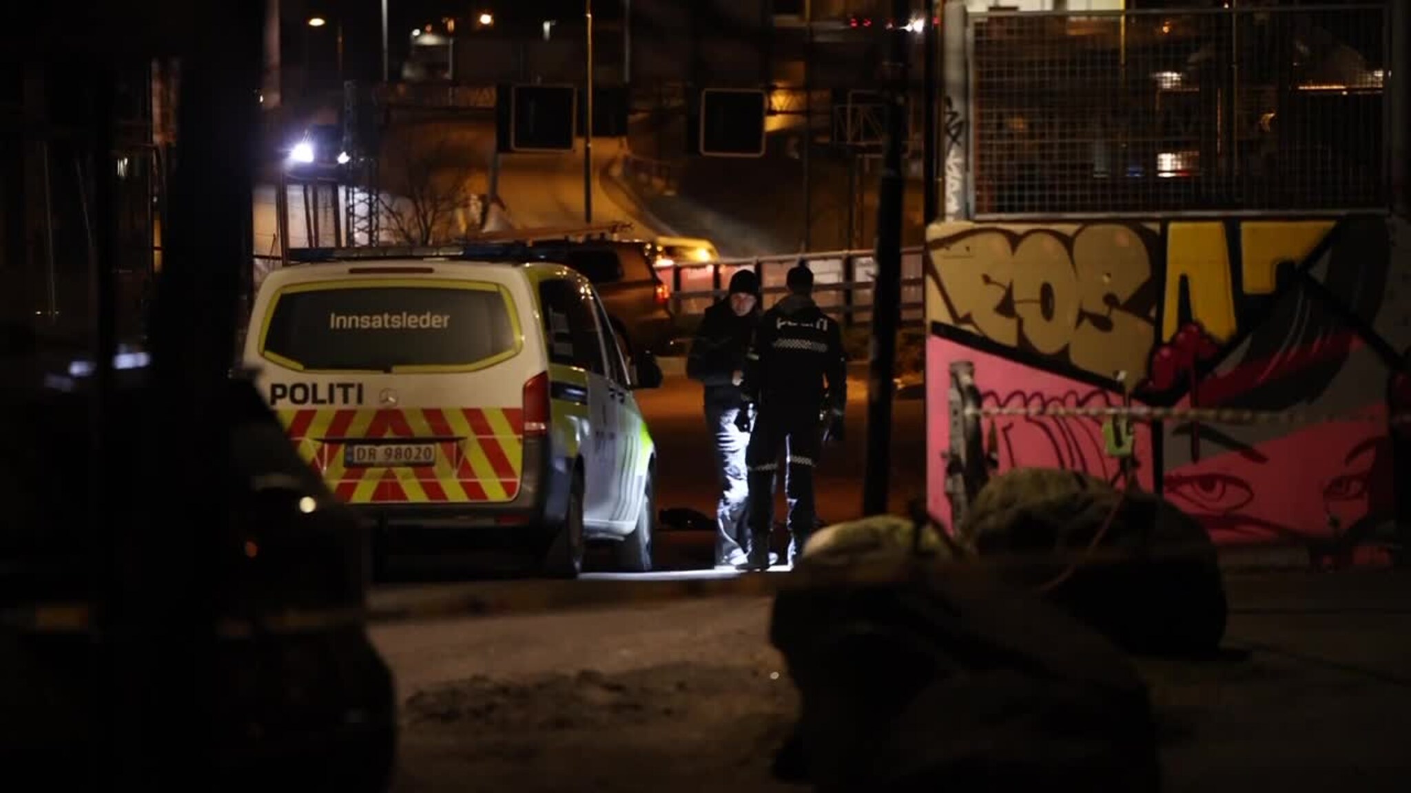 Politiet undersøker stedet hvor person ble skutt