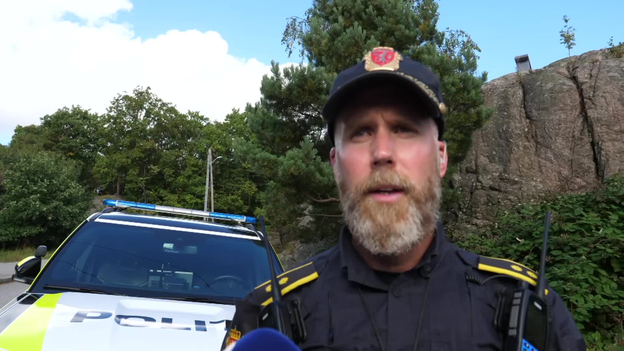 Innsatsleder Jon Løken - To funnet døde i Vågsbygd