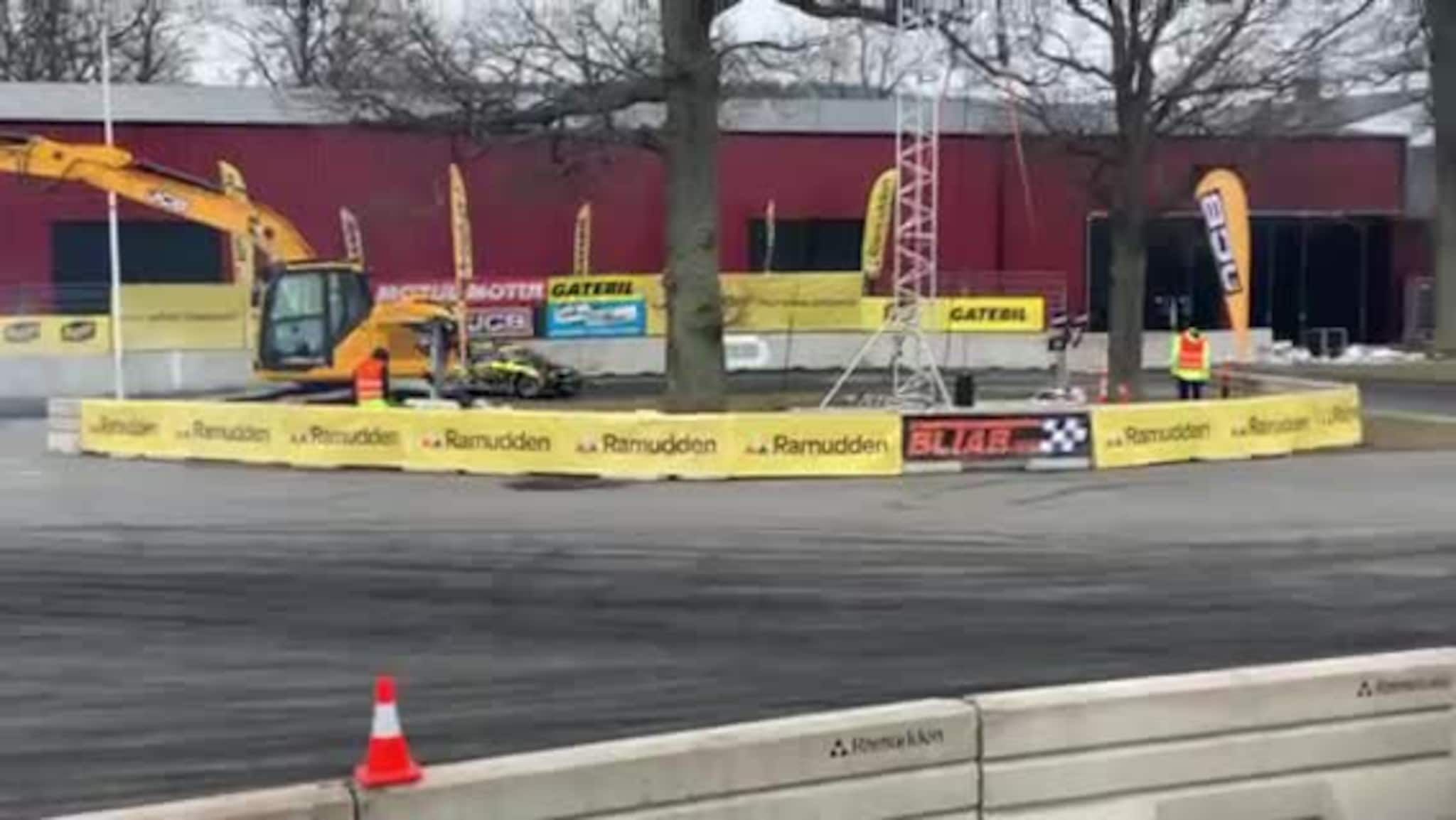 Christoffer Syvertsen er blant Sørlandets beste i drifting