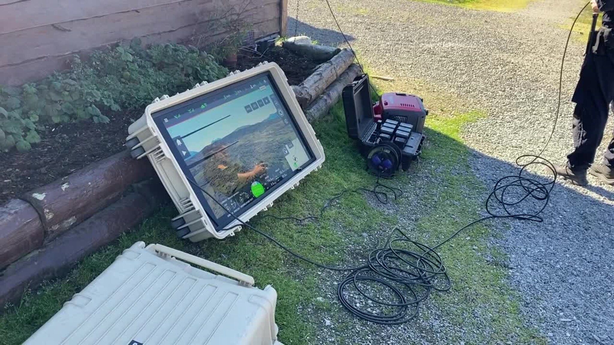 brann drone håkøybotn.MOV