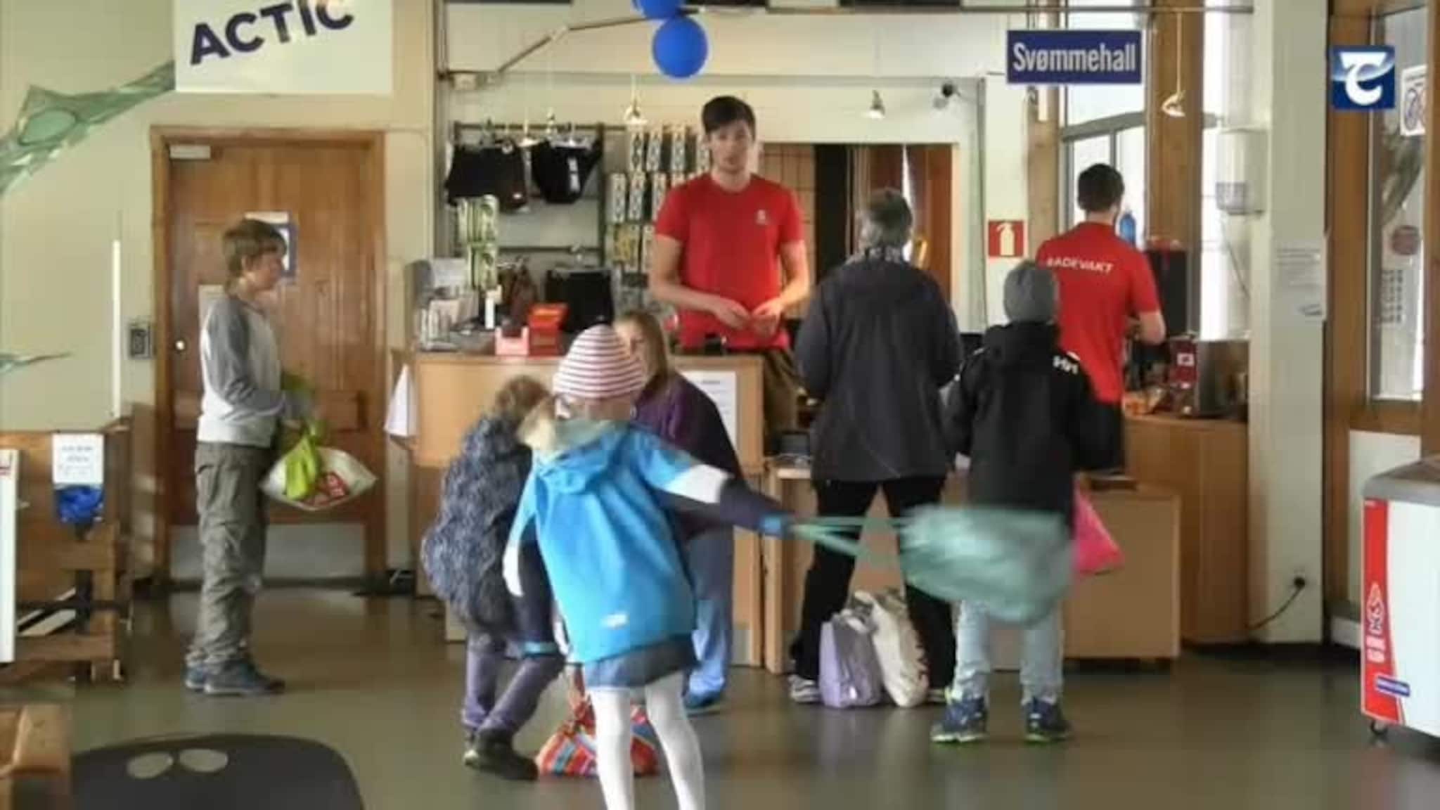 -Det kommer mest publikum når det er dårlig vær