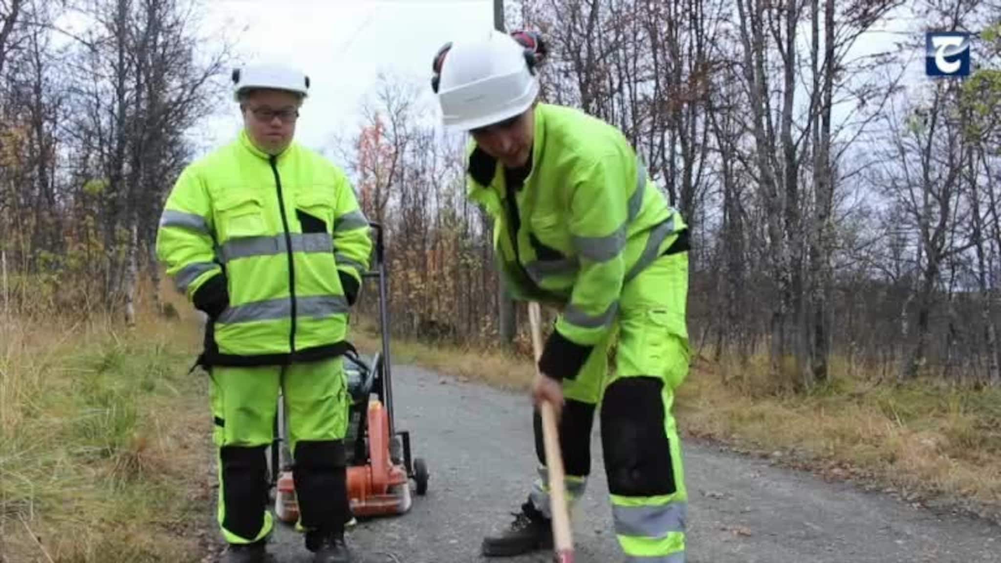 Slottet på jobb