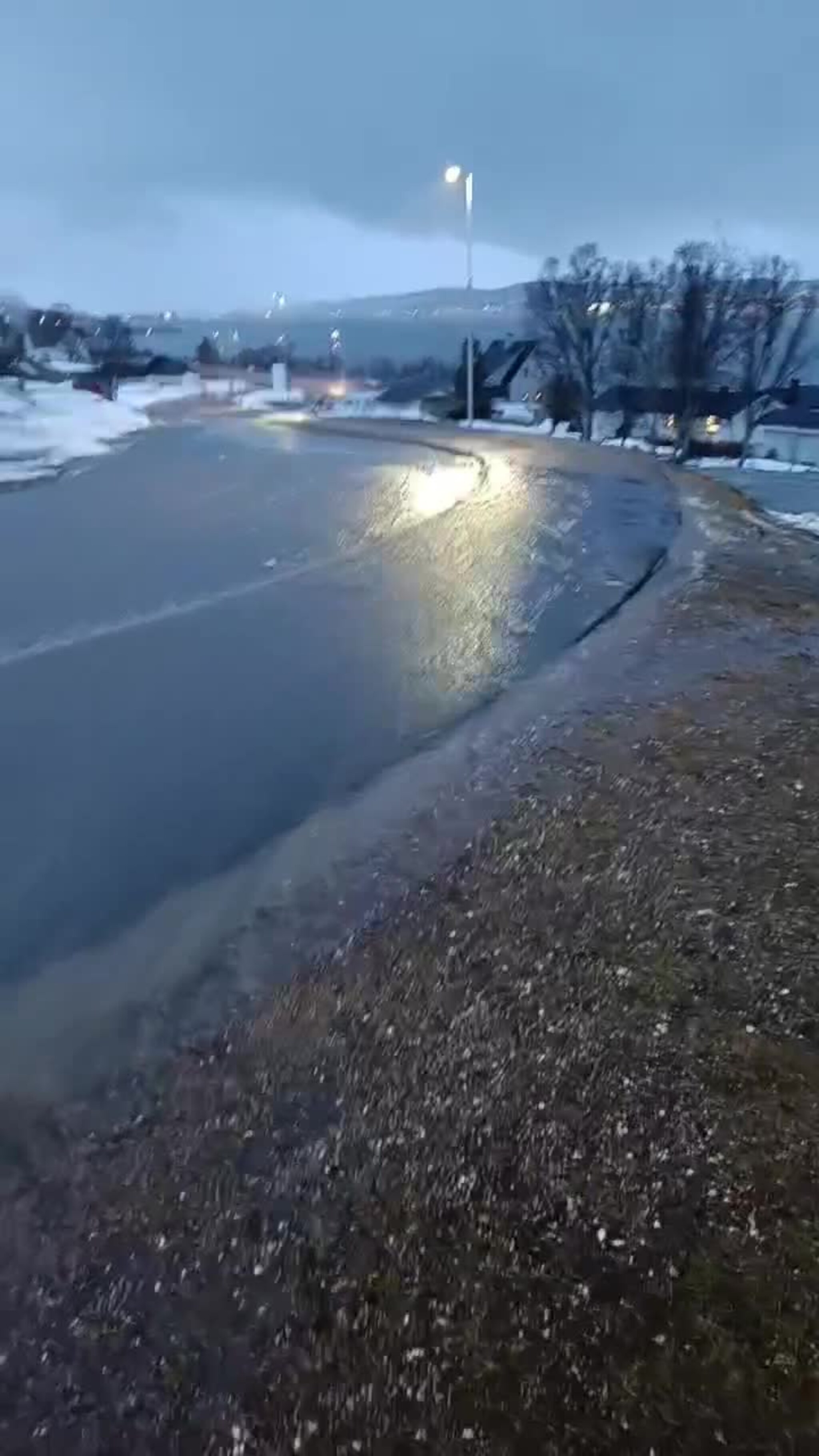 Store vannmasser på Skjelnan