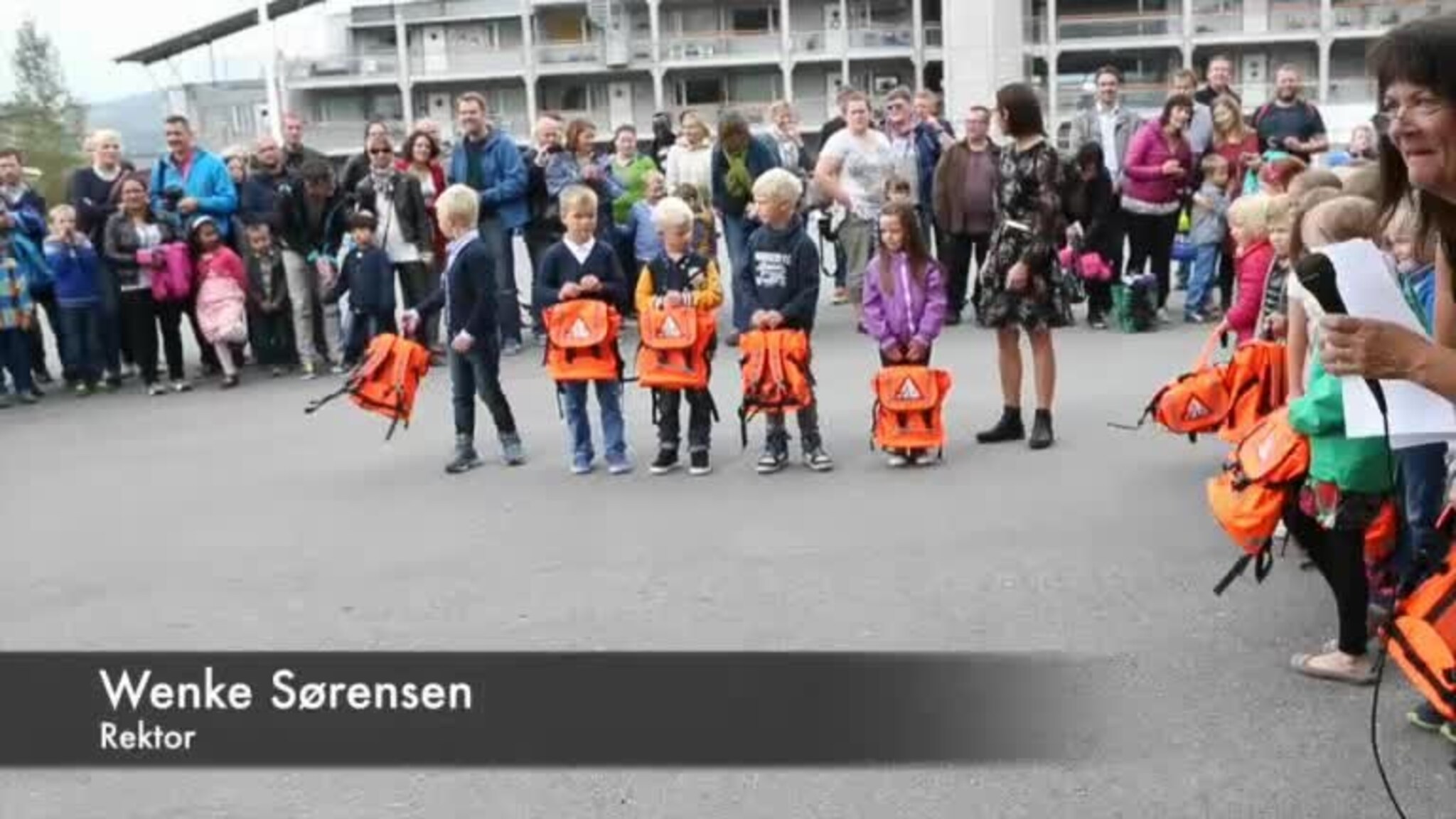 Møtte rektor for første gang