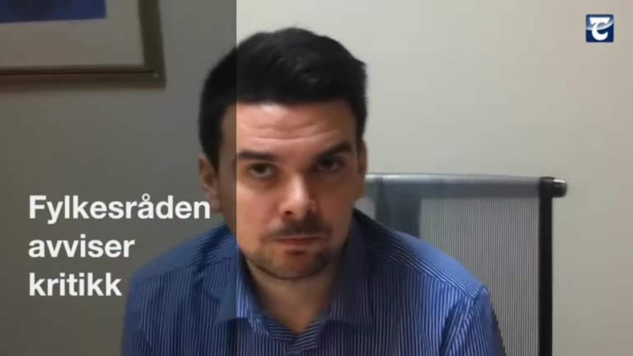 Fylkesråden avviser kritikk