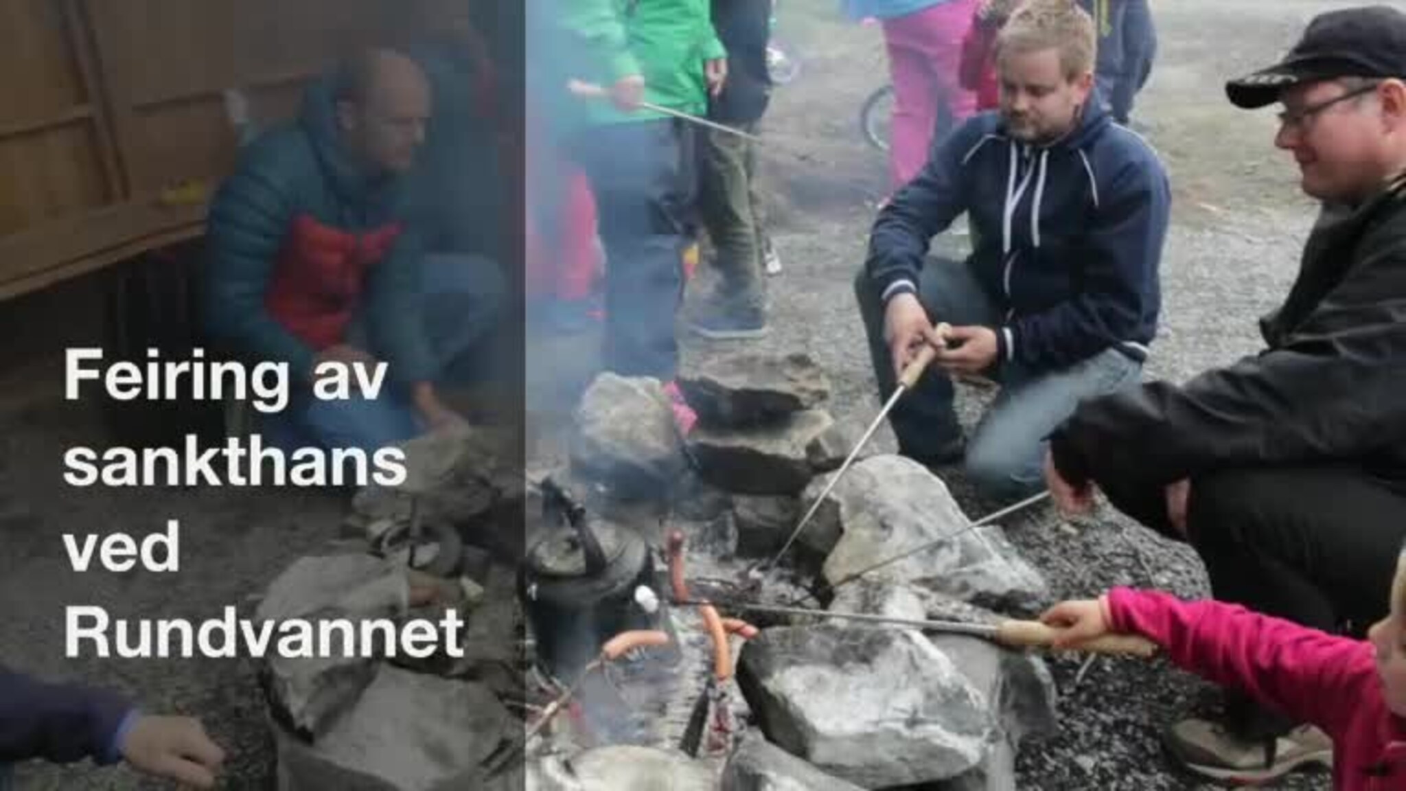 Slik feiret de Sankthans på Stakkevollan
