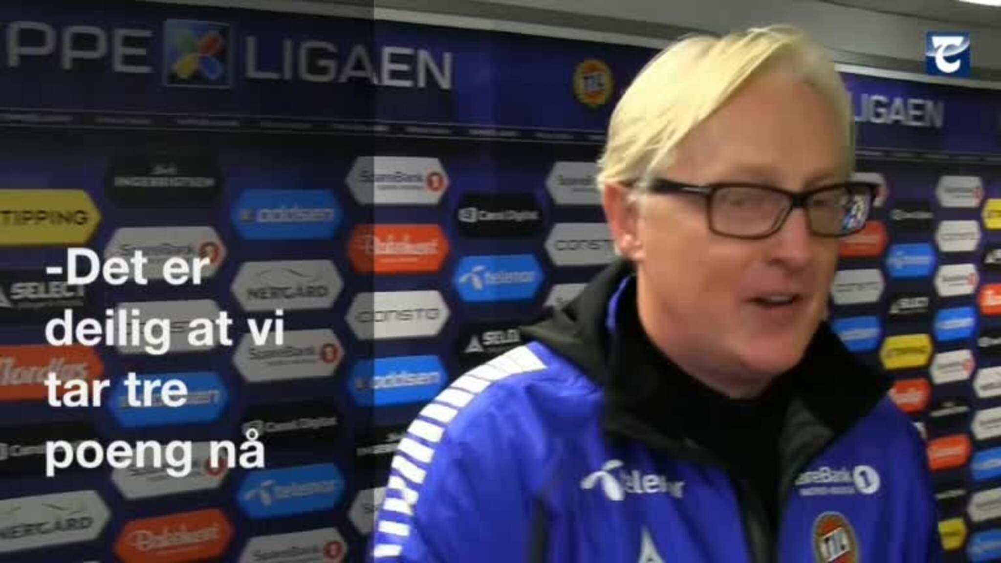 -Det er deilig at vi tar tre poeng nå