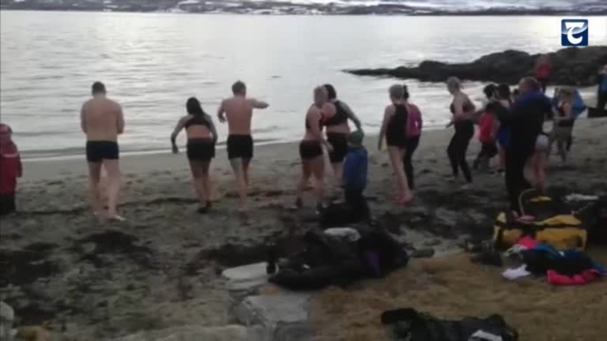 Badefeber i Bukta