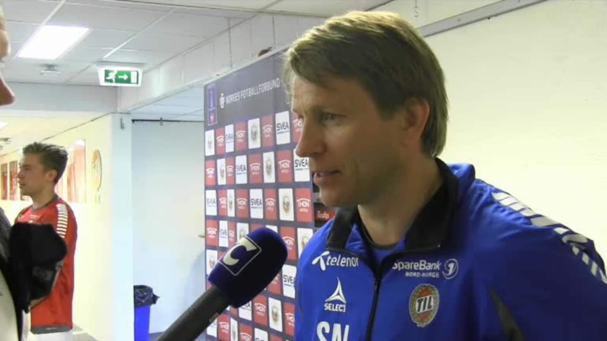 Steinar Nilsen etter cuptapet mot Glimt