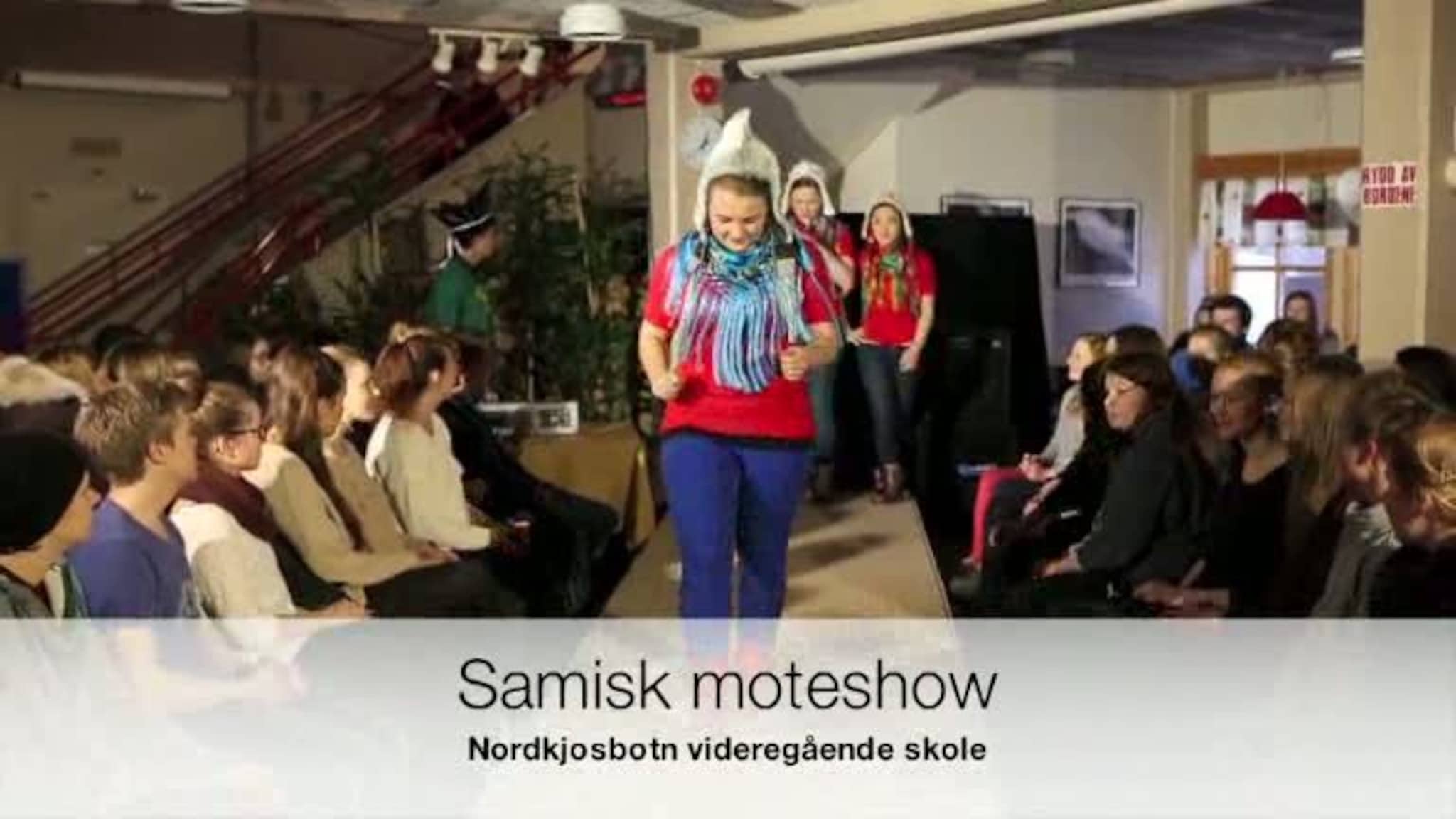 Samisk mote på catwalken