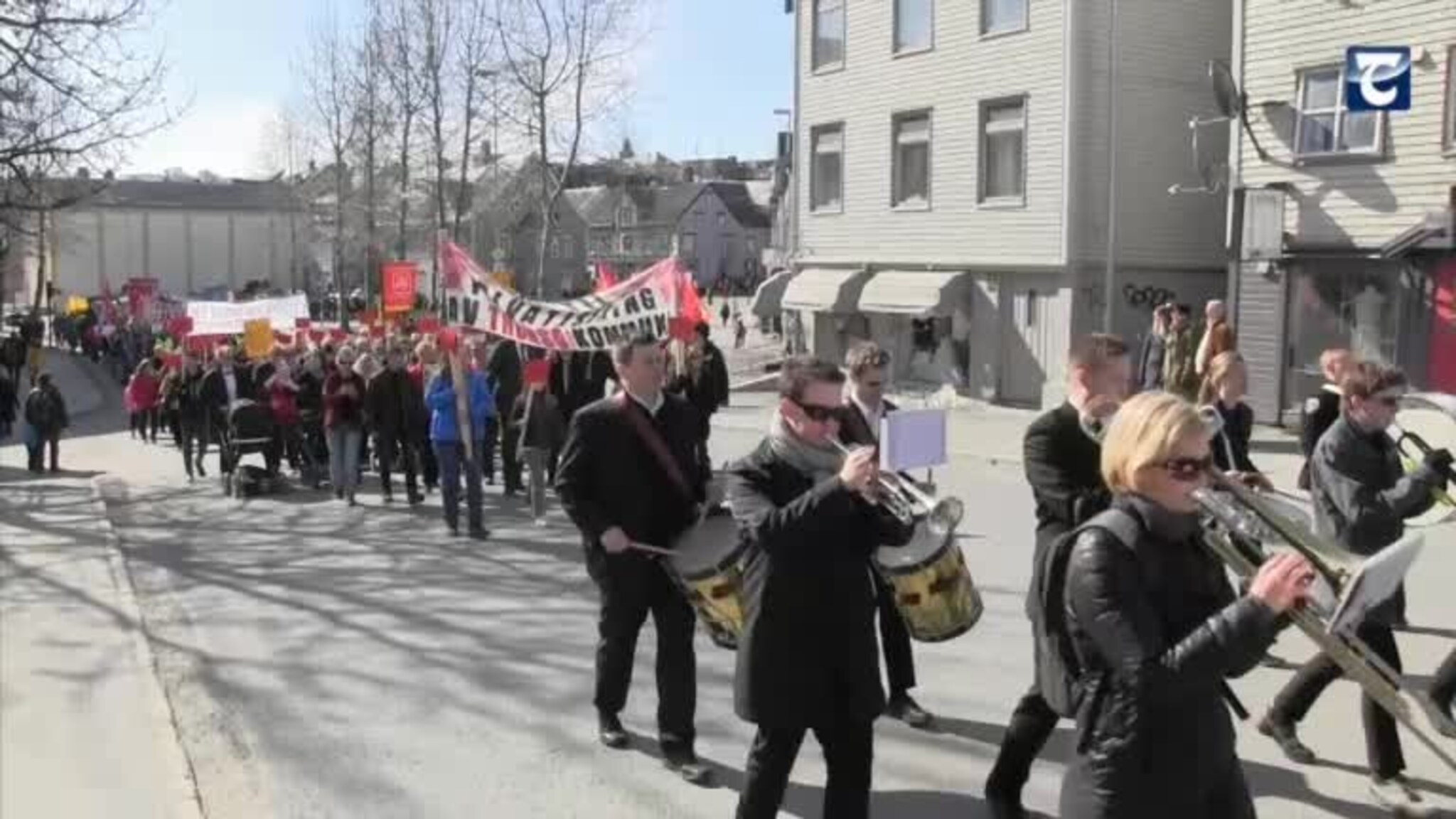 Stort engasjement for 1.Mai-markering