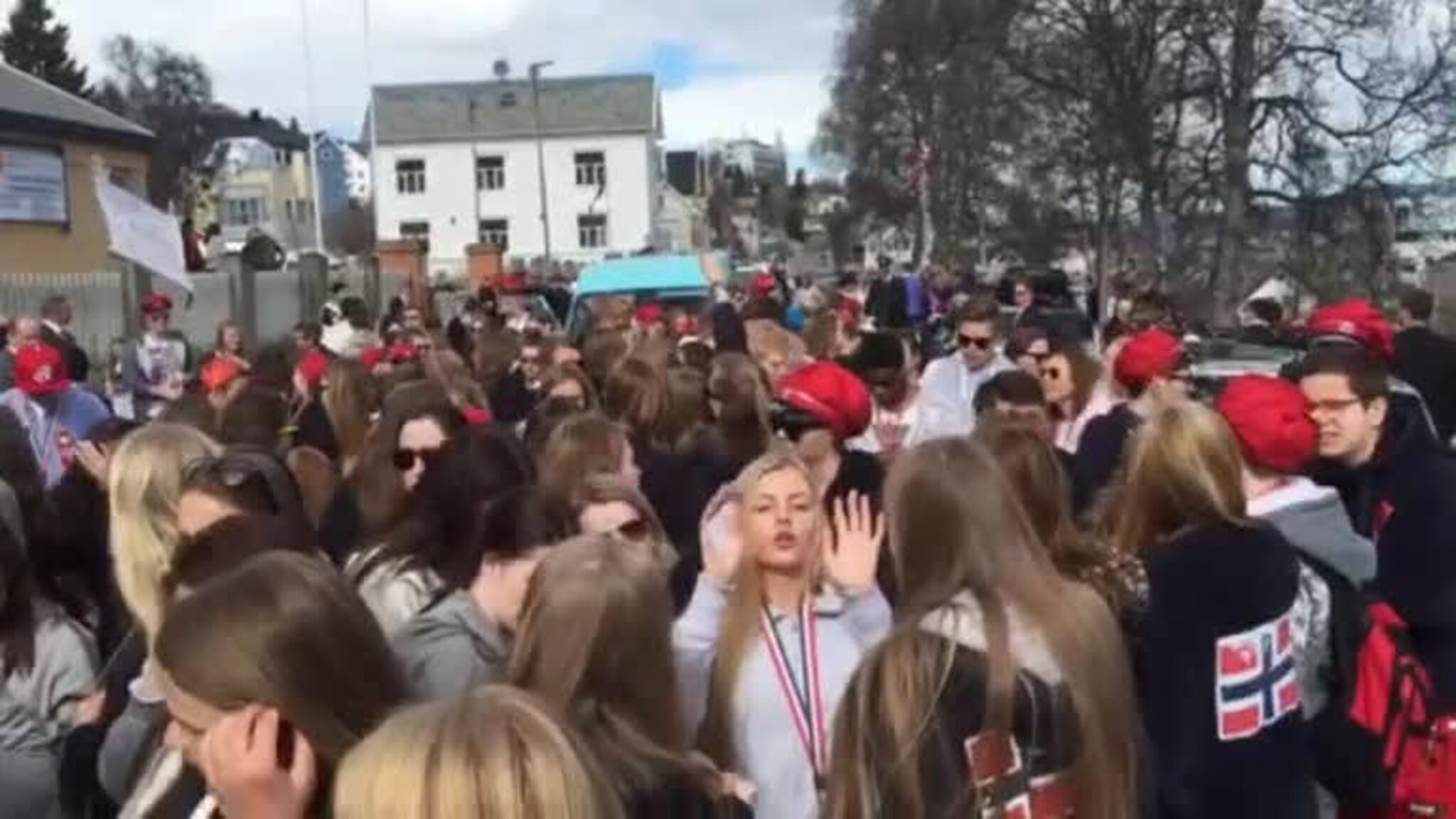 Russetoget klar til avgang