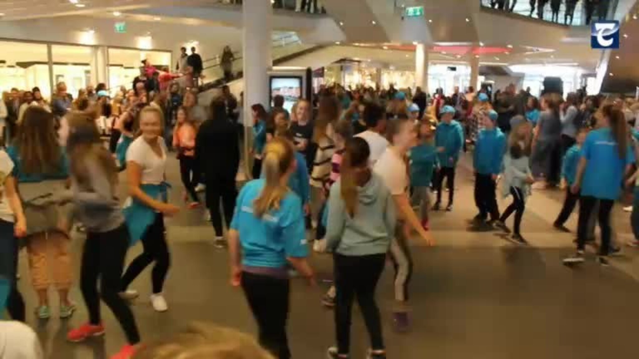 Flash mob på Jekta