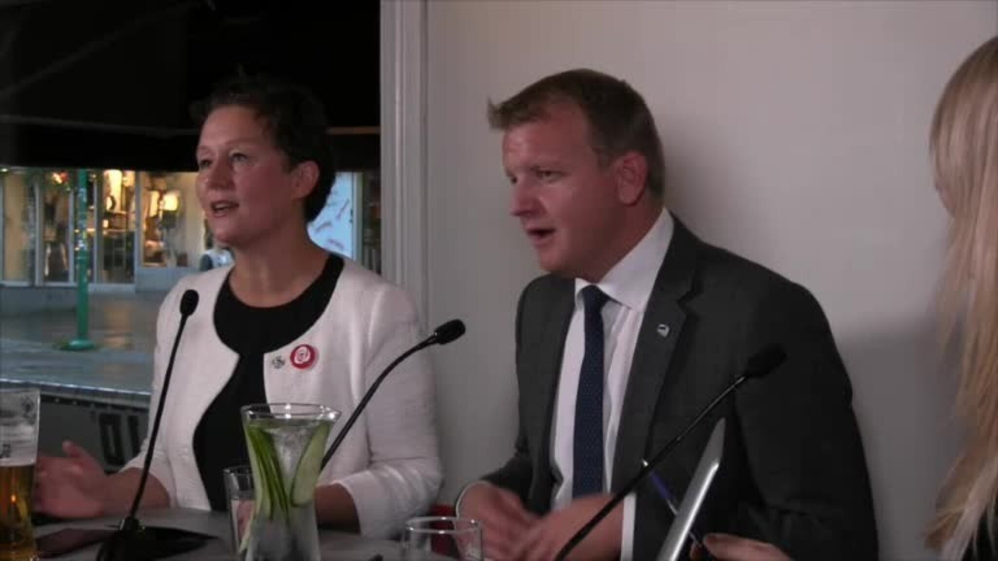 Se høydepunktene fra debatten mellom Kristin Røymo (AP) og Øyvind Hilmarsen (H)
