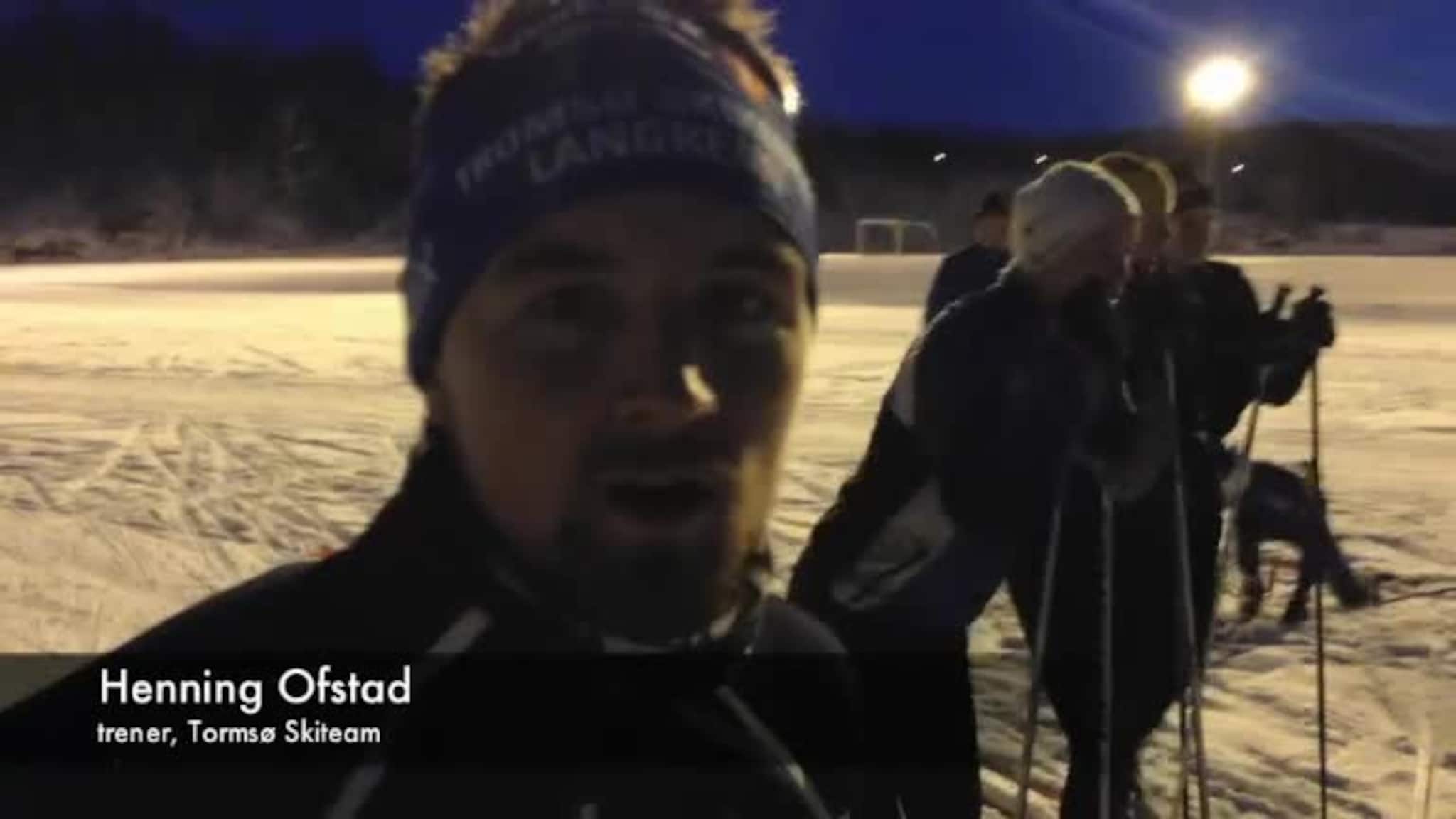 Sport: Første trening for Tromsø Skiteam