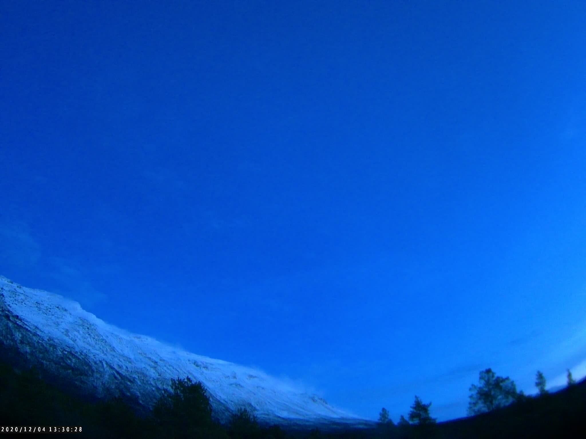 Meteor sett fra Skibotn 04.12.20