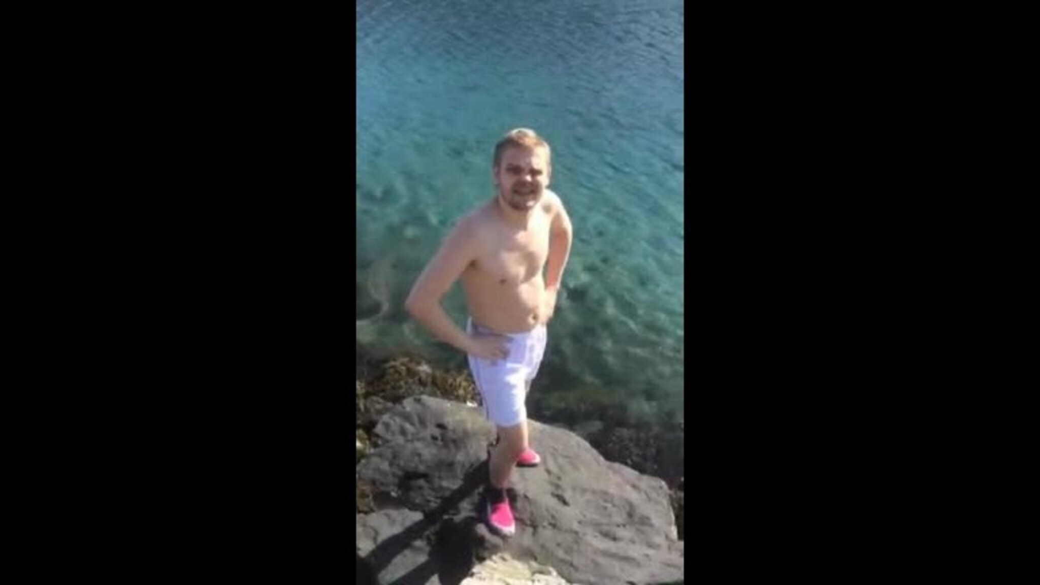 Tok badeutfording på alvor