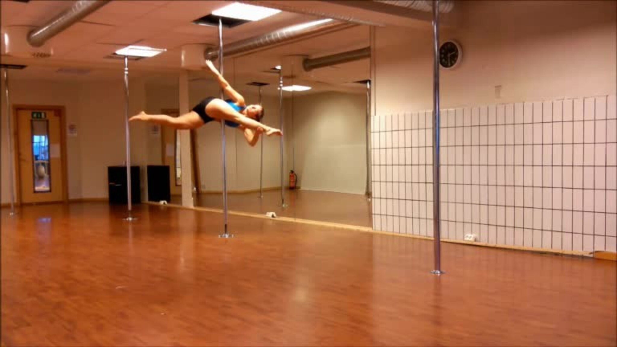 Tok seg til NM i pole dancing med denne videoen