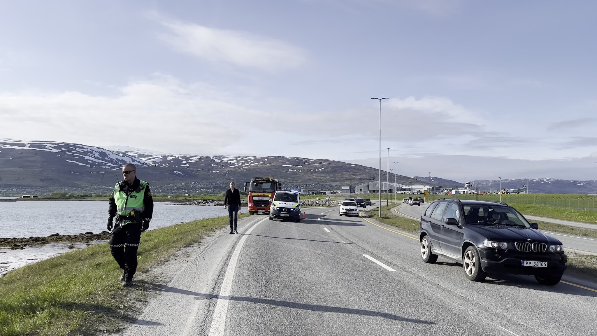 Trafikkulykke på Langnes