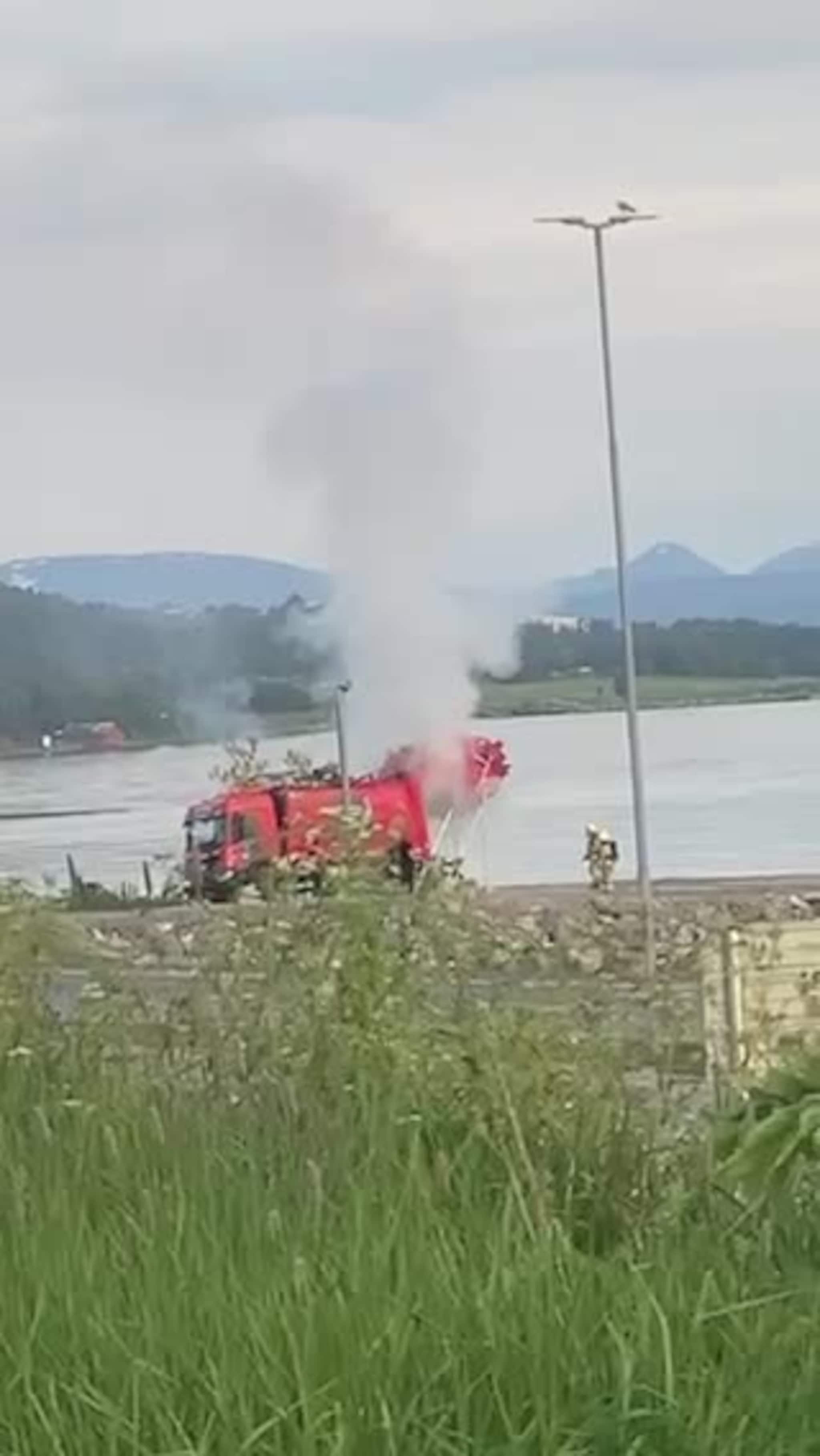 Video av brann i søppelbil.mov