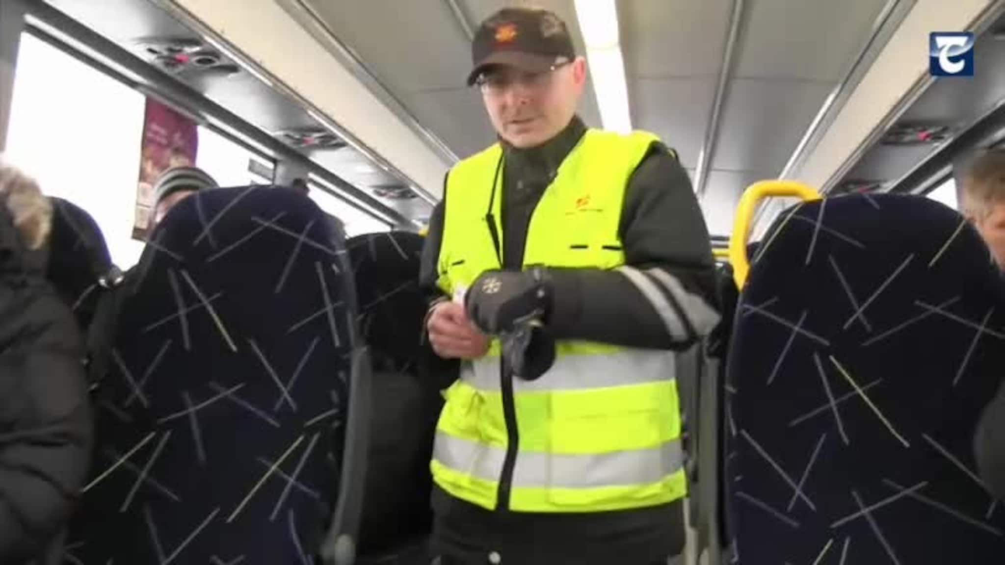 Kontroll av bilbeltebruk i buss
