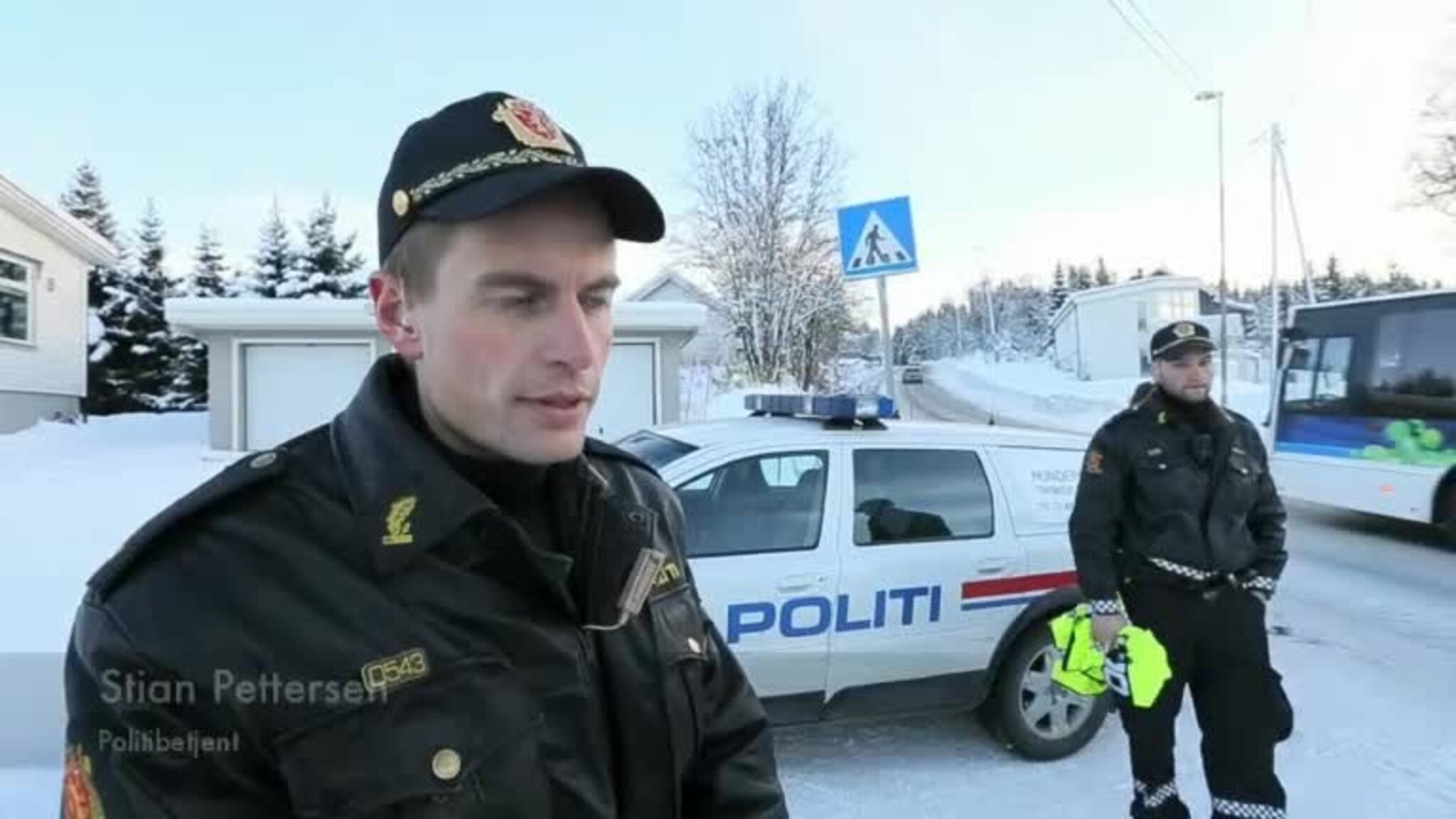 Trafikkulykke Langnesbakken