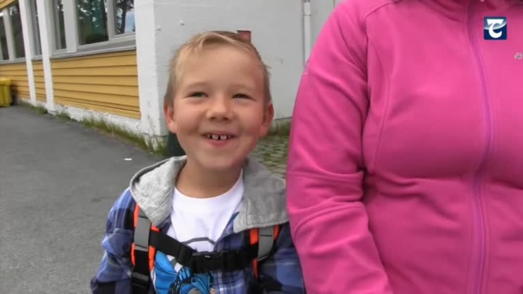 Slik ble 1. klassingene tatt imot