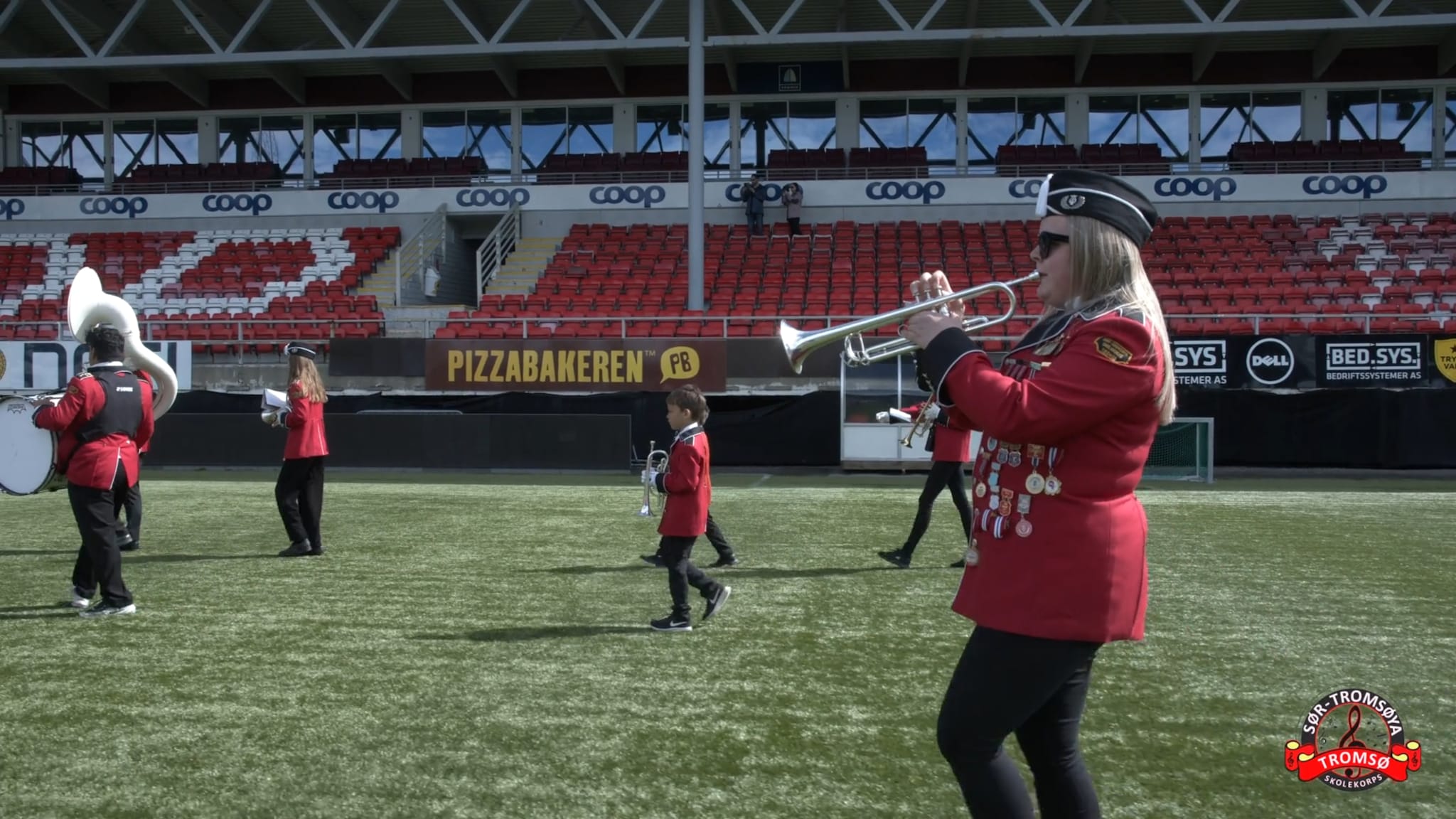 Sør-Tromsøya skolekorps NM-video