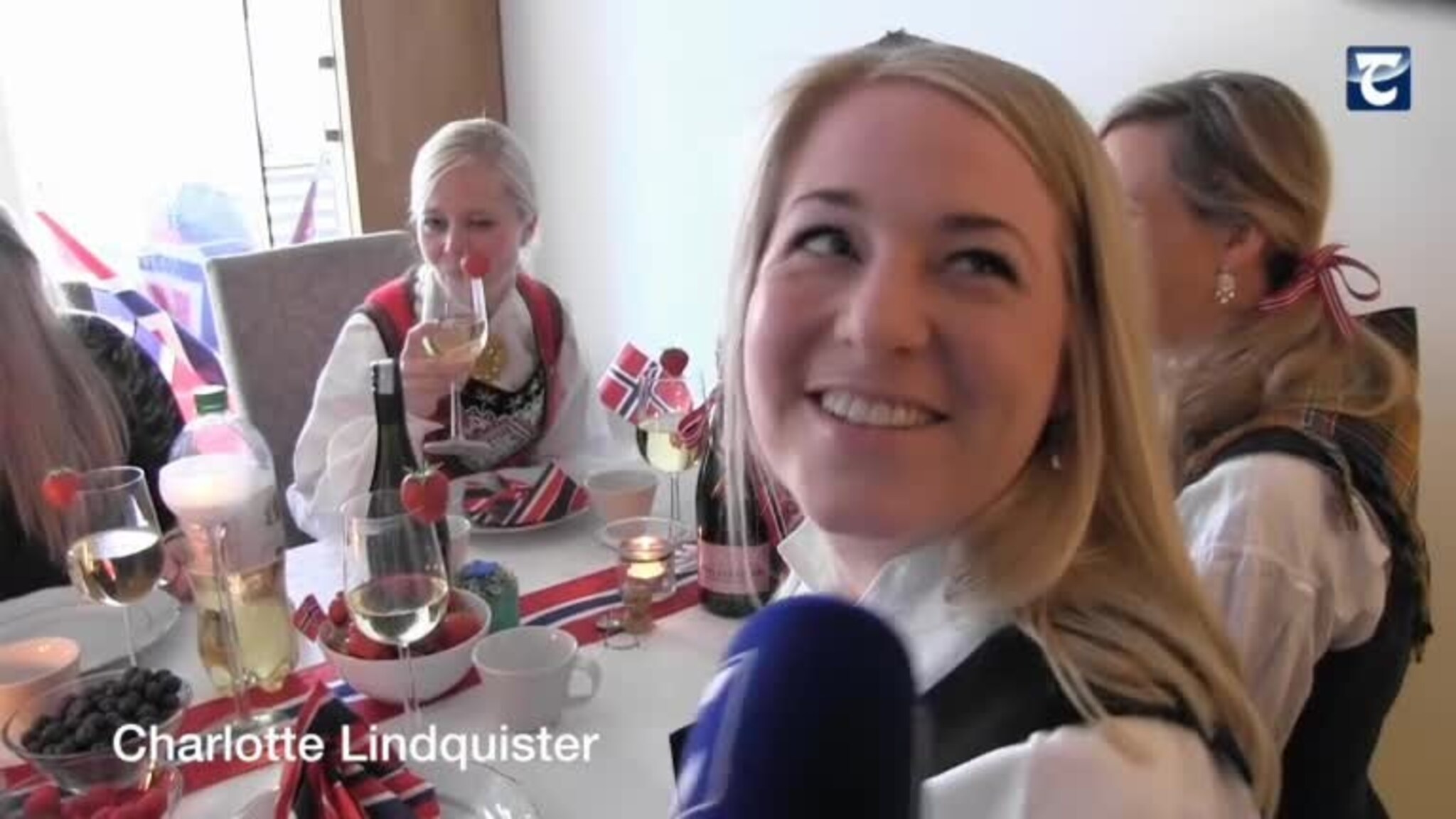 Startet dagen med bobler