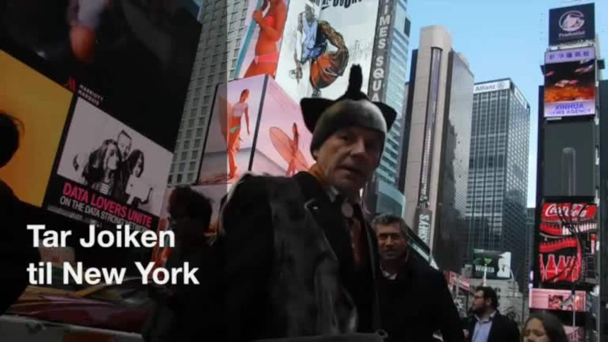 Somby Joiker midt i New York