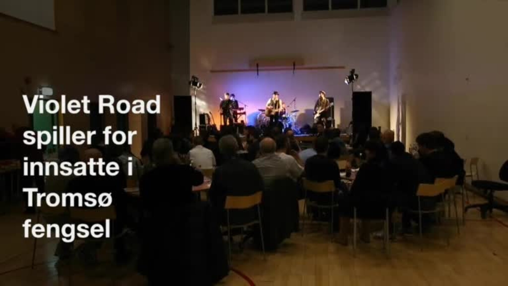 Violet Road med konsert for innsatte