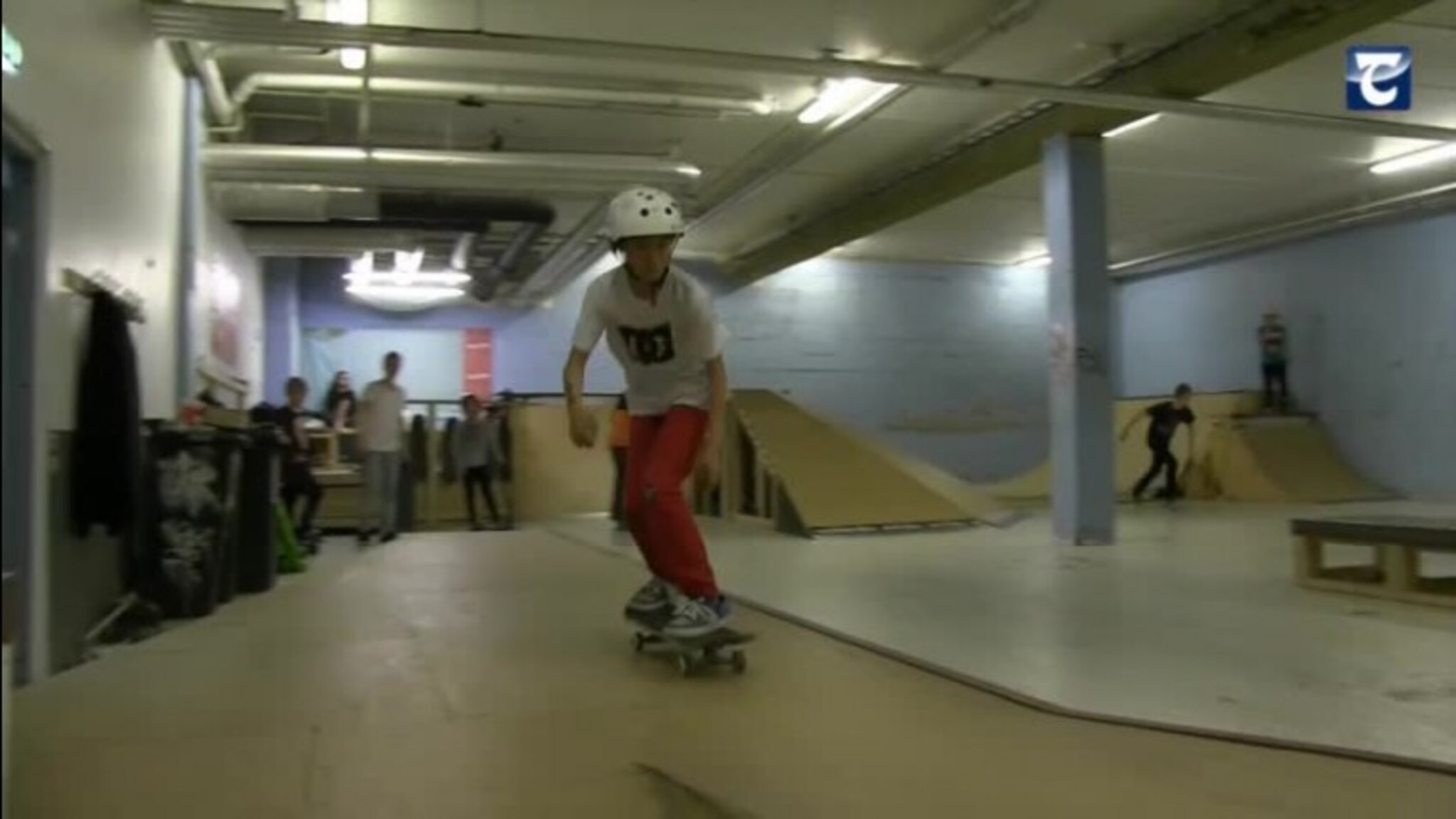 Vil ha flere skatere til skateboardhallen