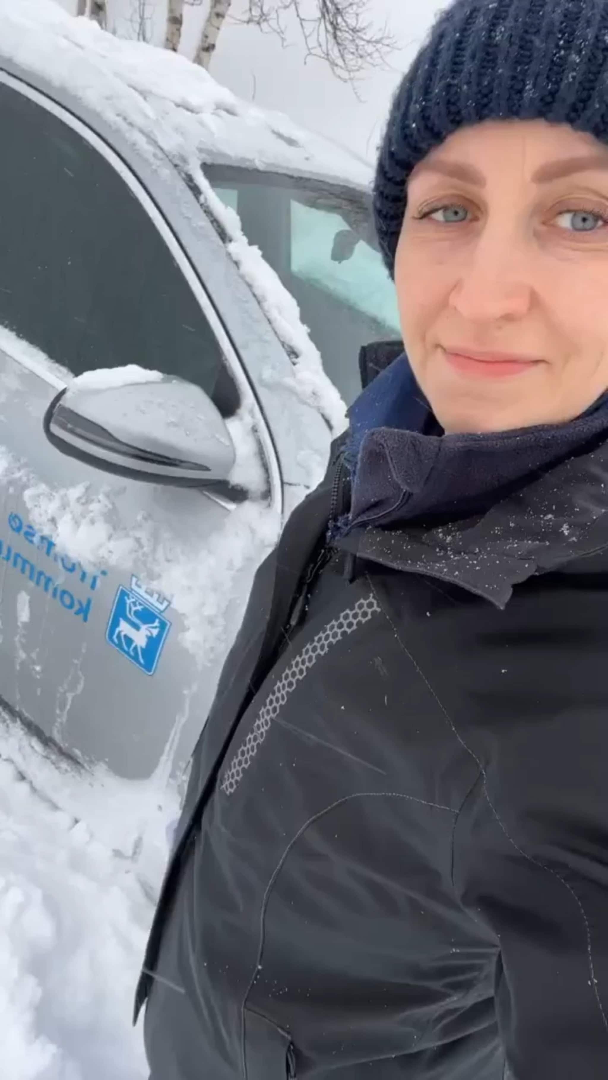 Hjemmetjenesten må trampe seg gjennom snø i bomullsbukser