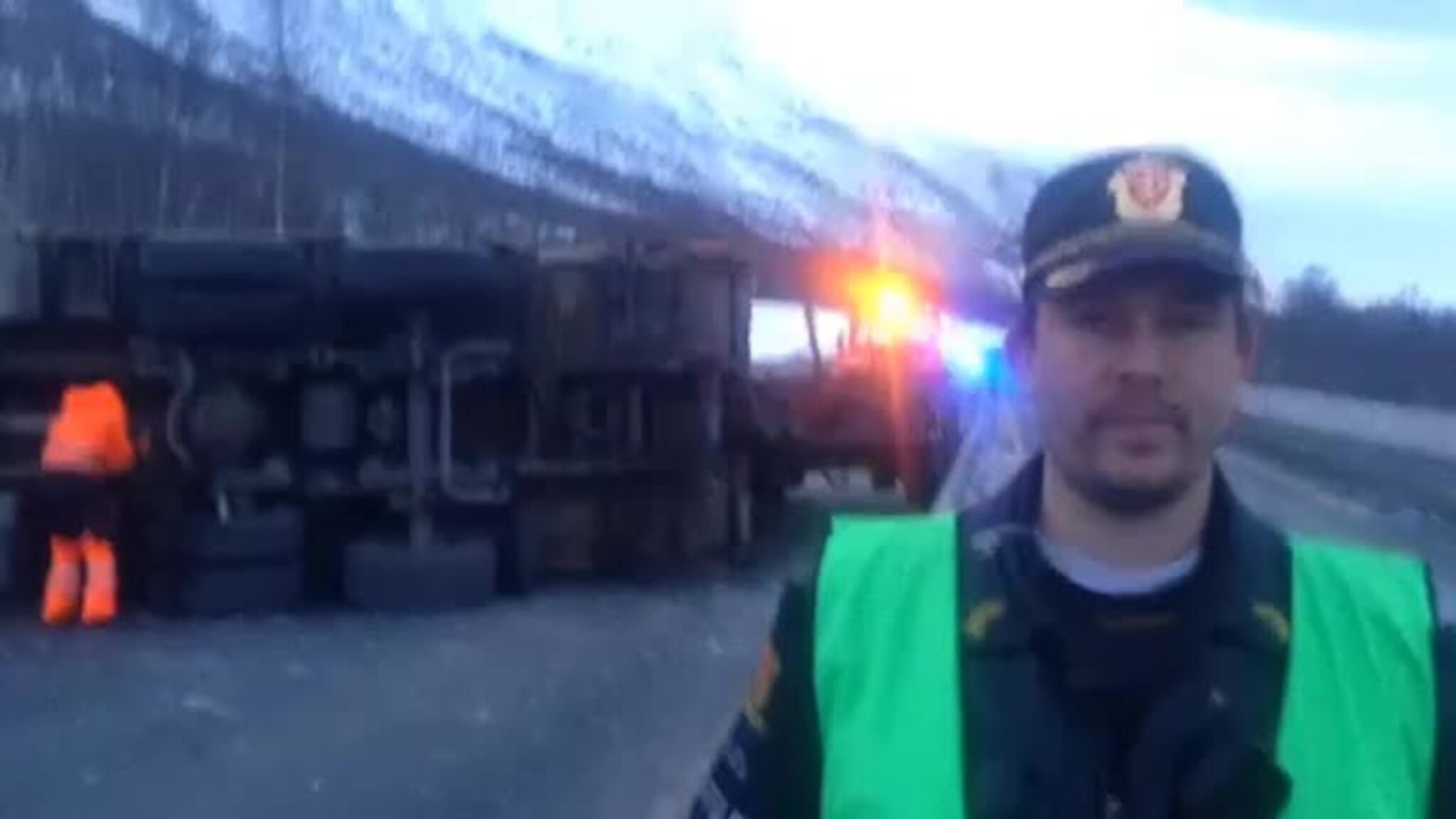 Trafikkulykke i Lavangsdalen