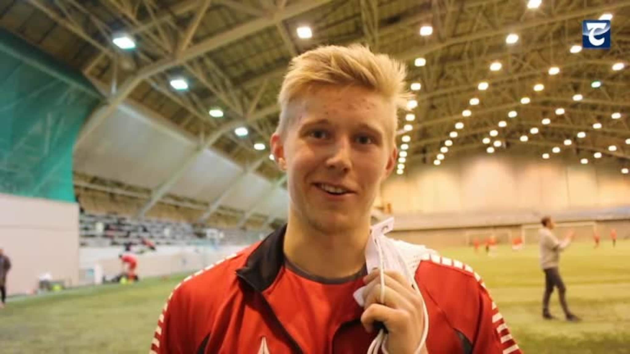 Tomas Kristoffersen på sin første TIL-trening