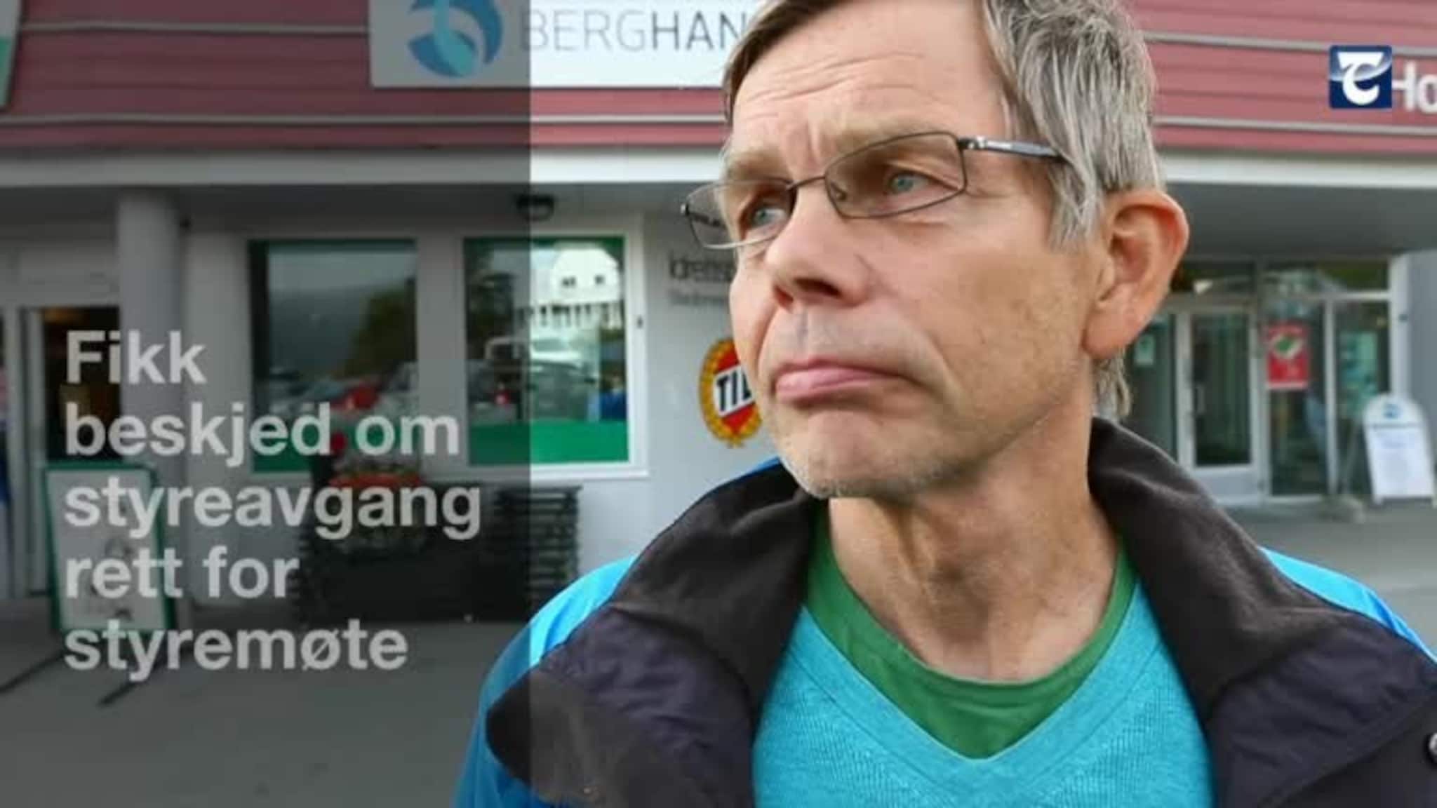 Fikk beskjed om styreavgang rett før styremøtet