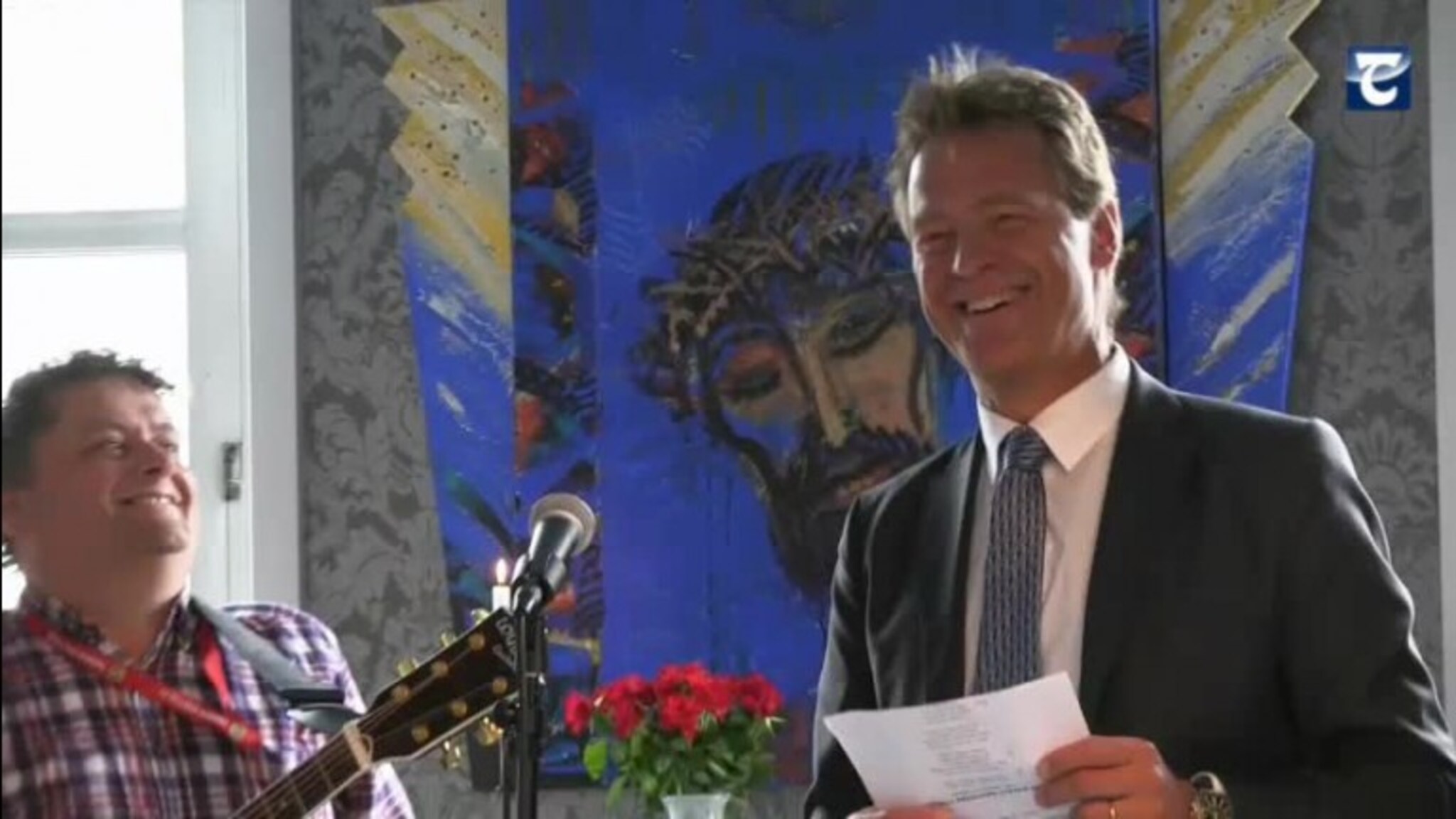 Her synger Jens Johan Hjort sin siste sang som ordfører