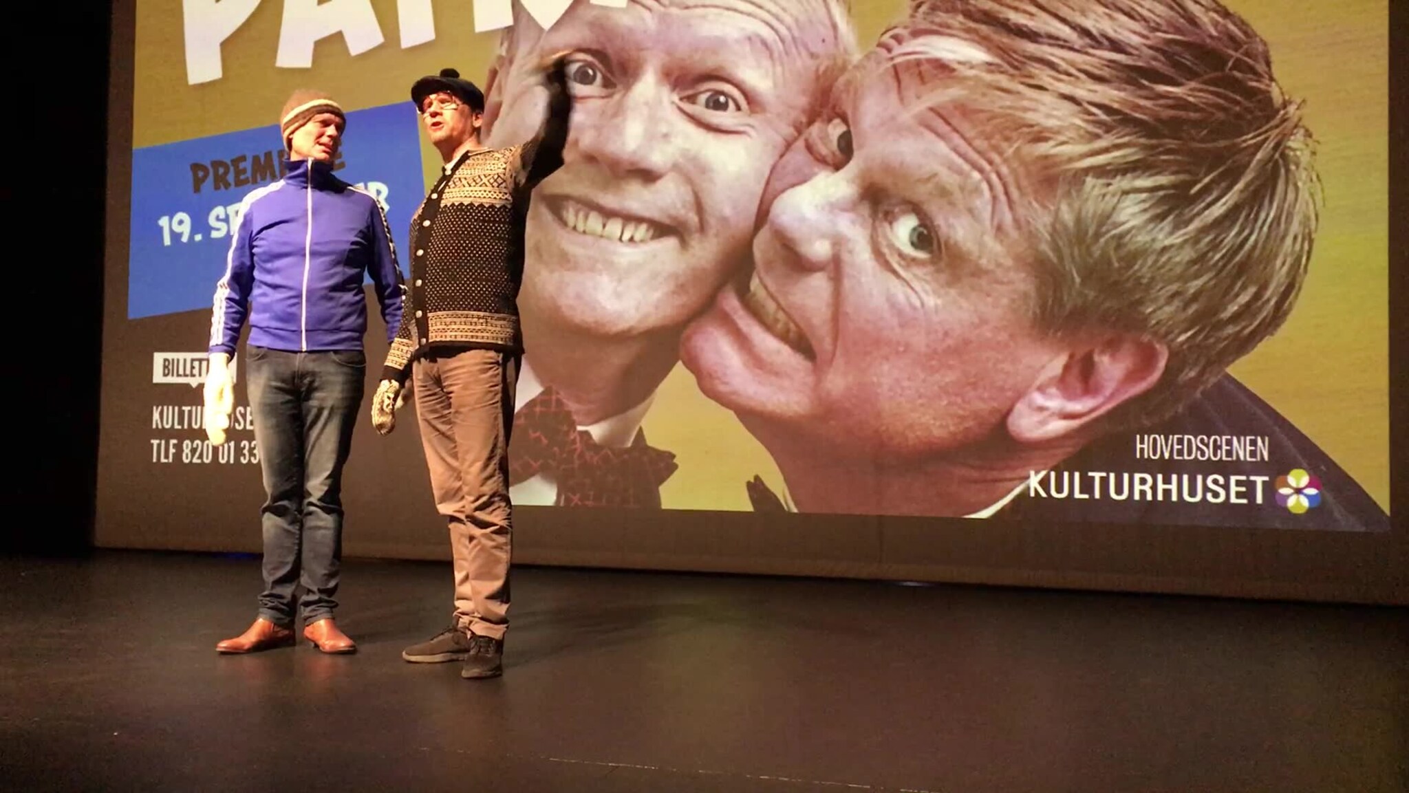 Se den elleville presentasjonen av forestillingen