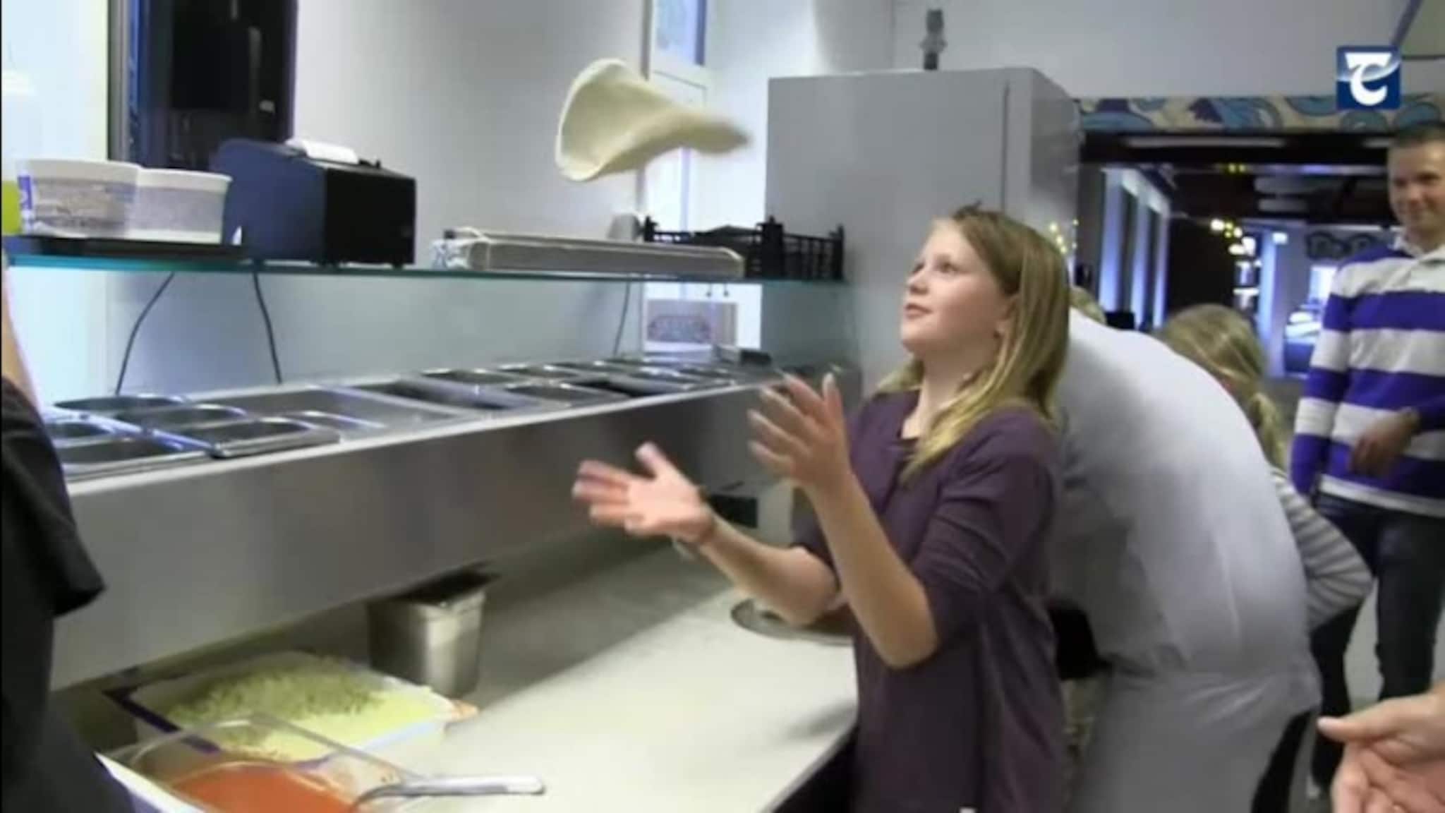 Her får barna lage ekte italiensk pizza