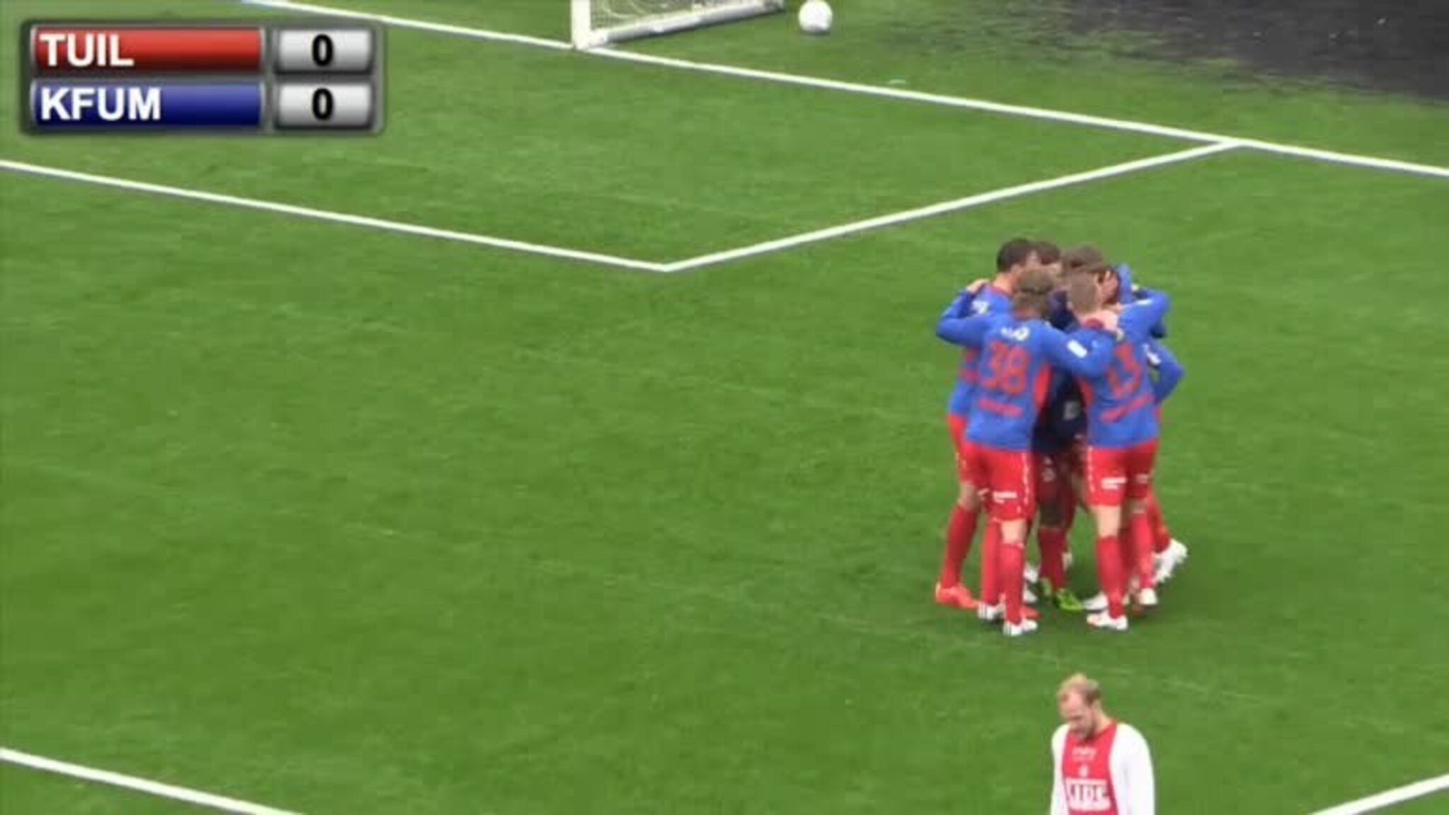 Sjekk det bisarre selvmålet