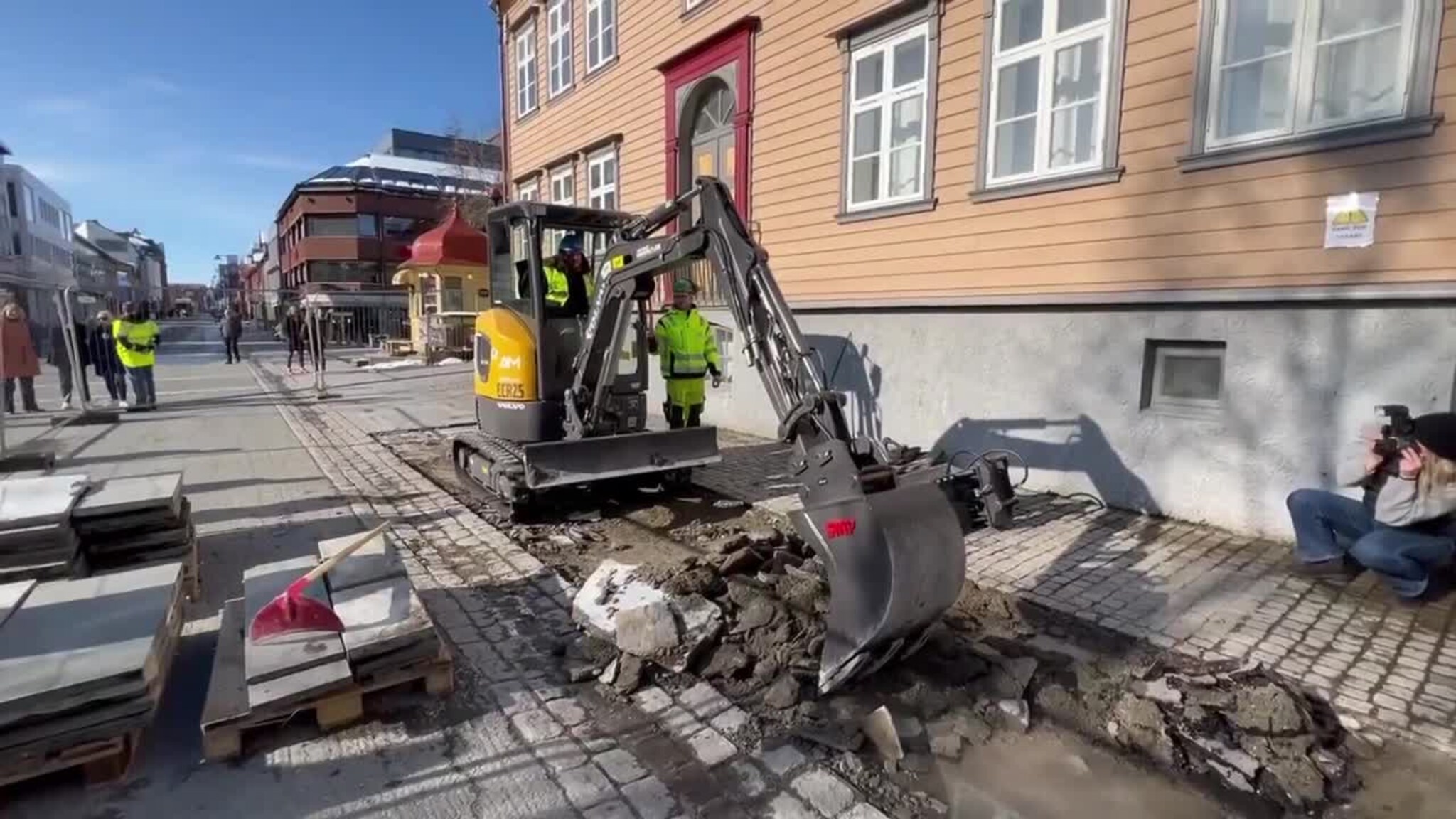 Graving i Storgata.mp4
