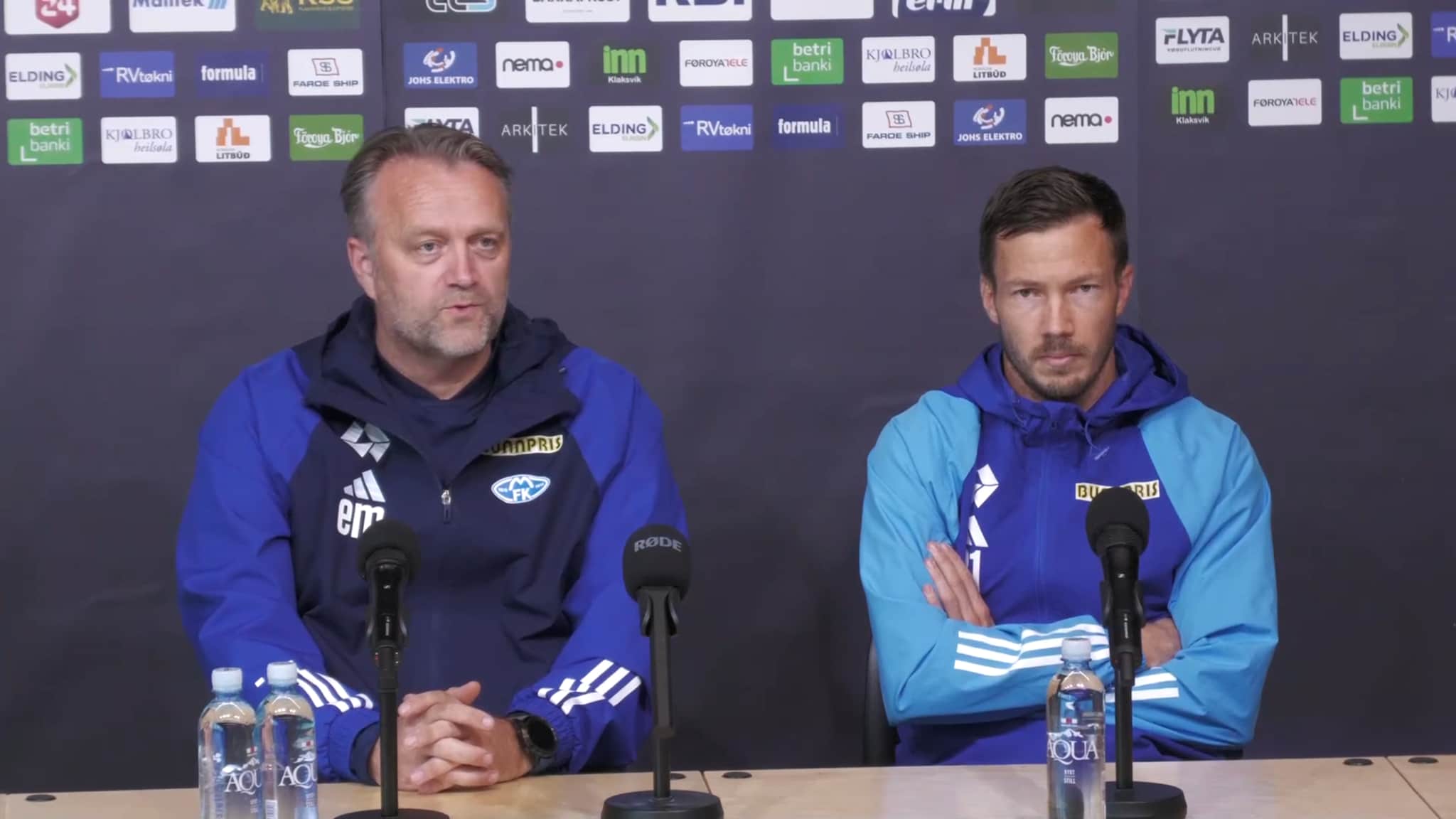 Pressekonferanse med Molde
