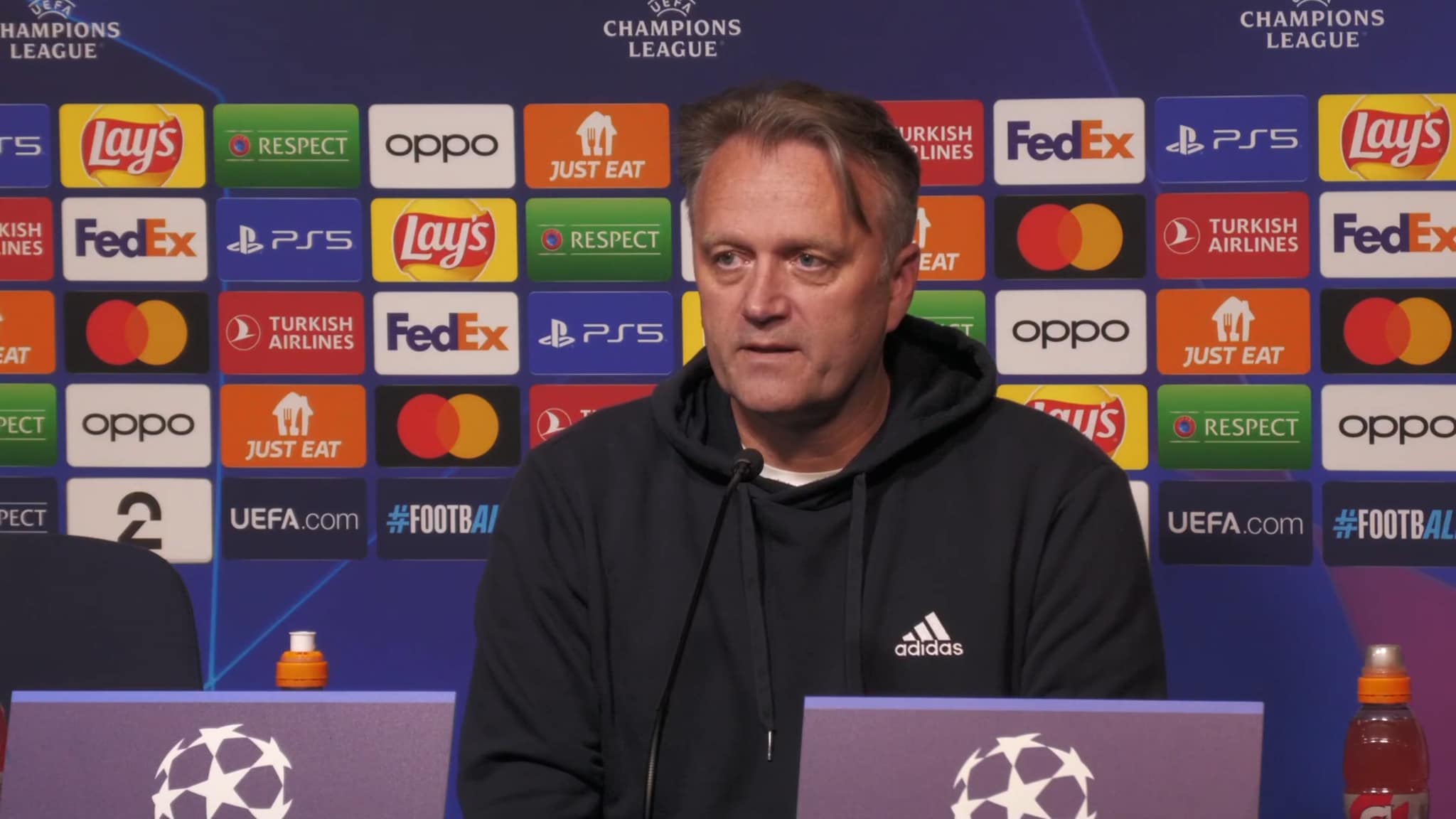 Erling Moes pressekonferanse etter hjemmekampen mot Galatasaray
