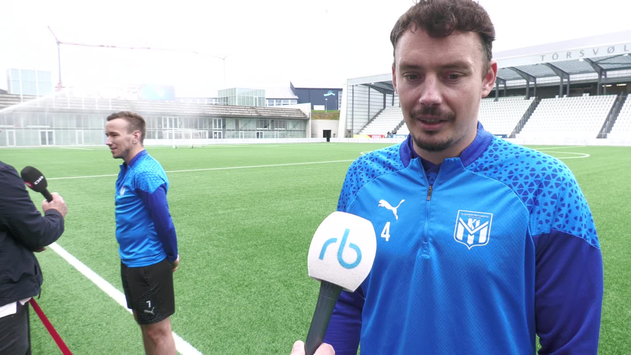 Vegard Forren før Klaksvik-Molde